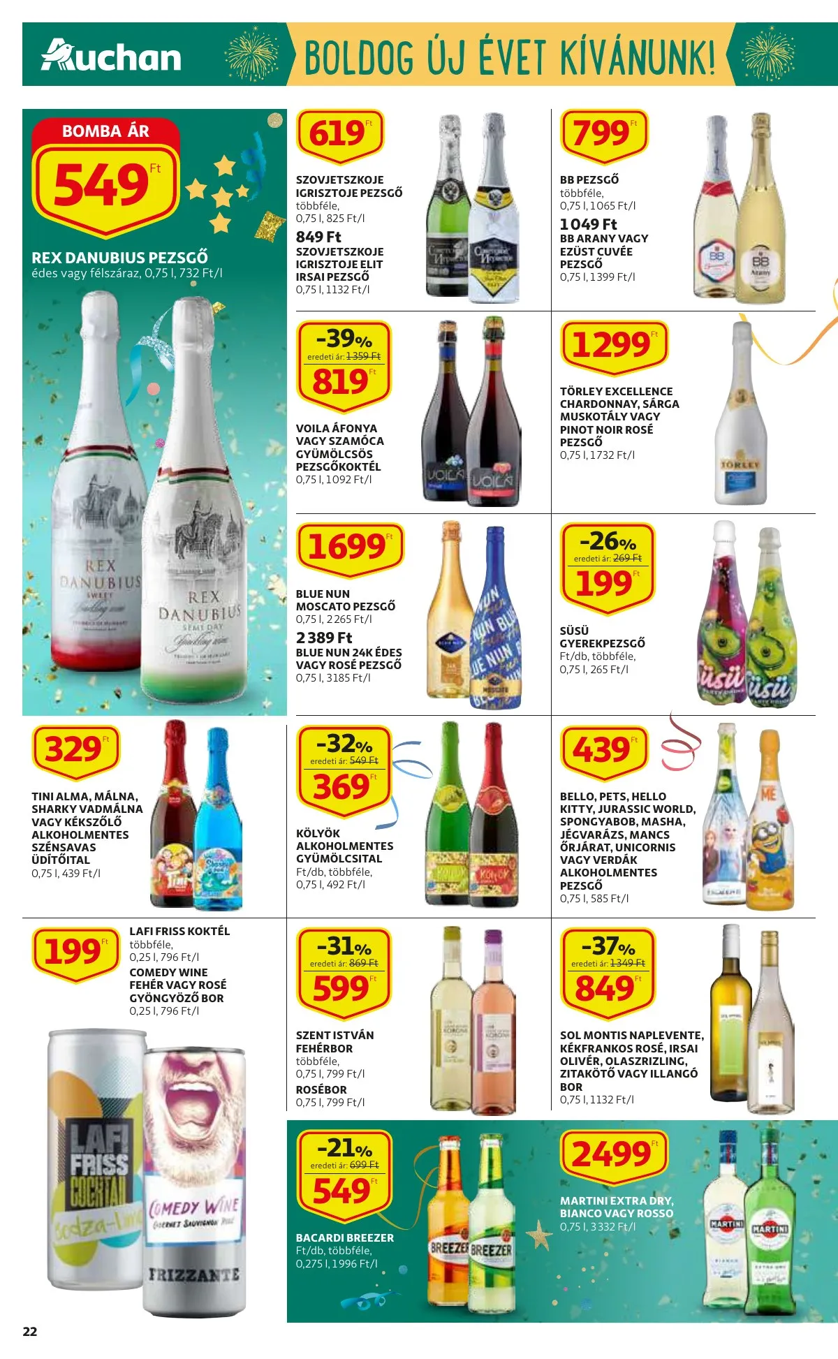 Auchan akciós újság 12.27–12.27 – 22. oldal