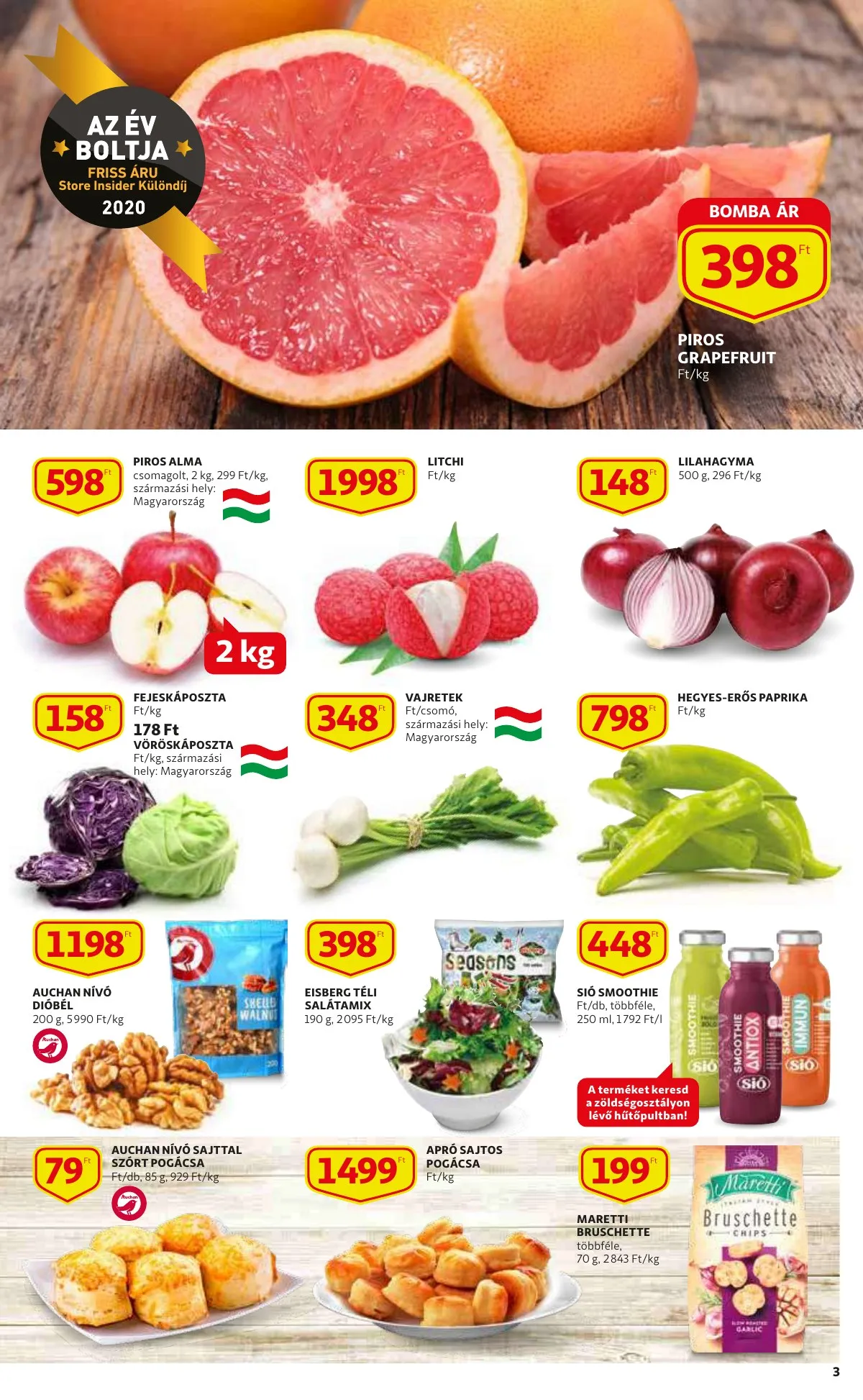Auchan akciós újság 12.27–12.27 – 3. oldal