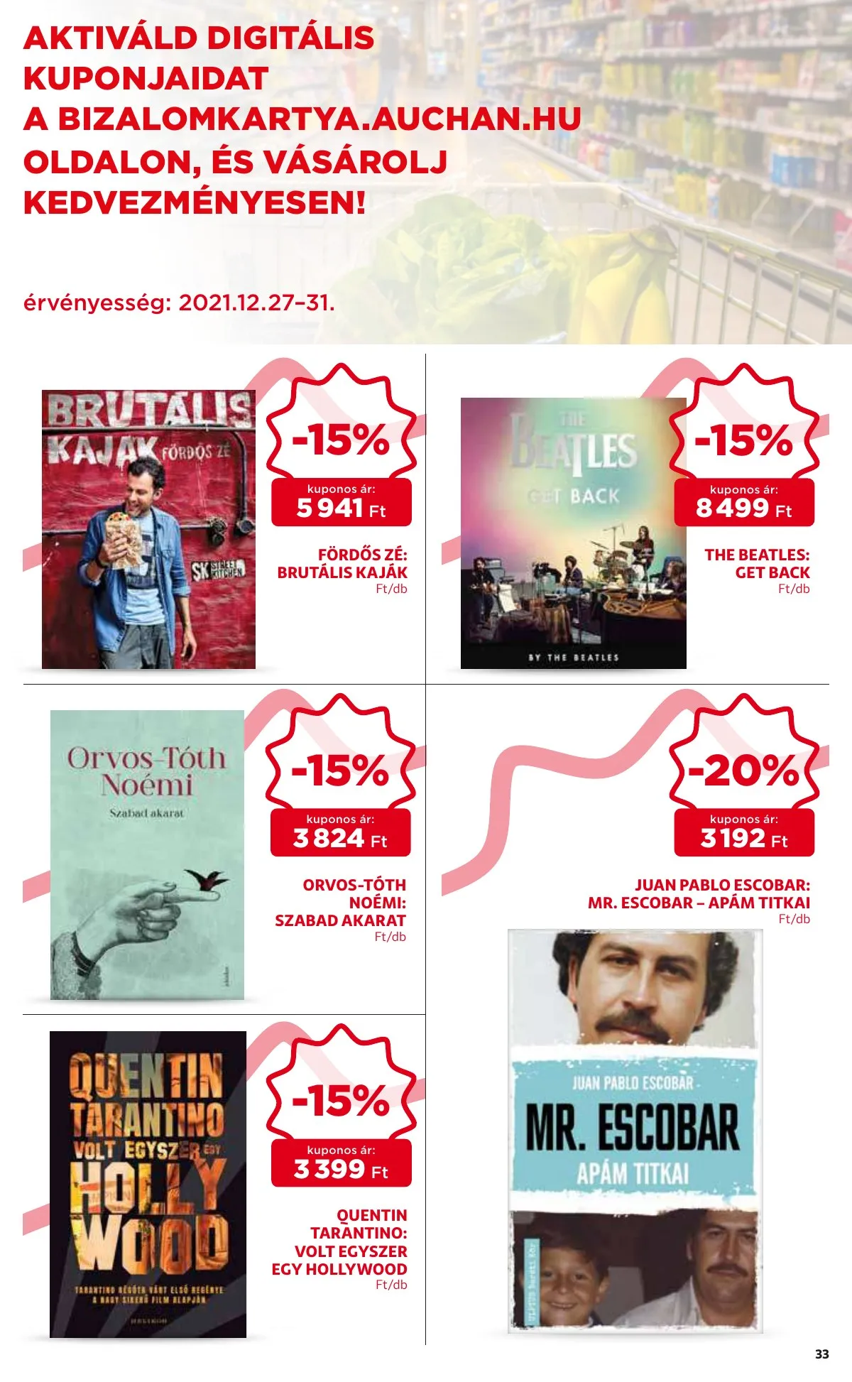 Auchan akciós újság 12.27–12.27 – 33. oldal