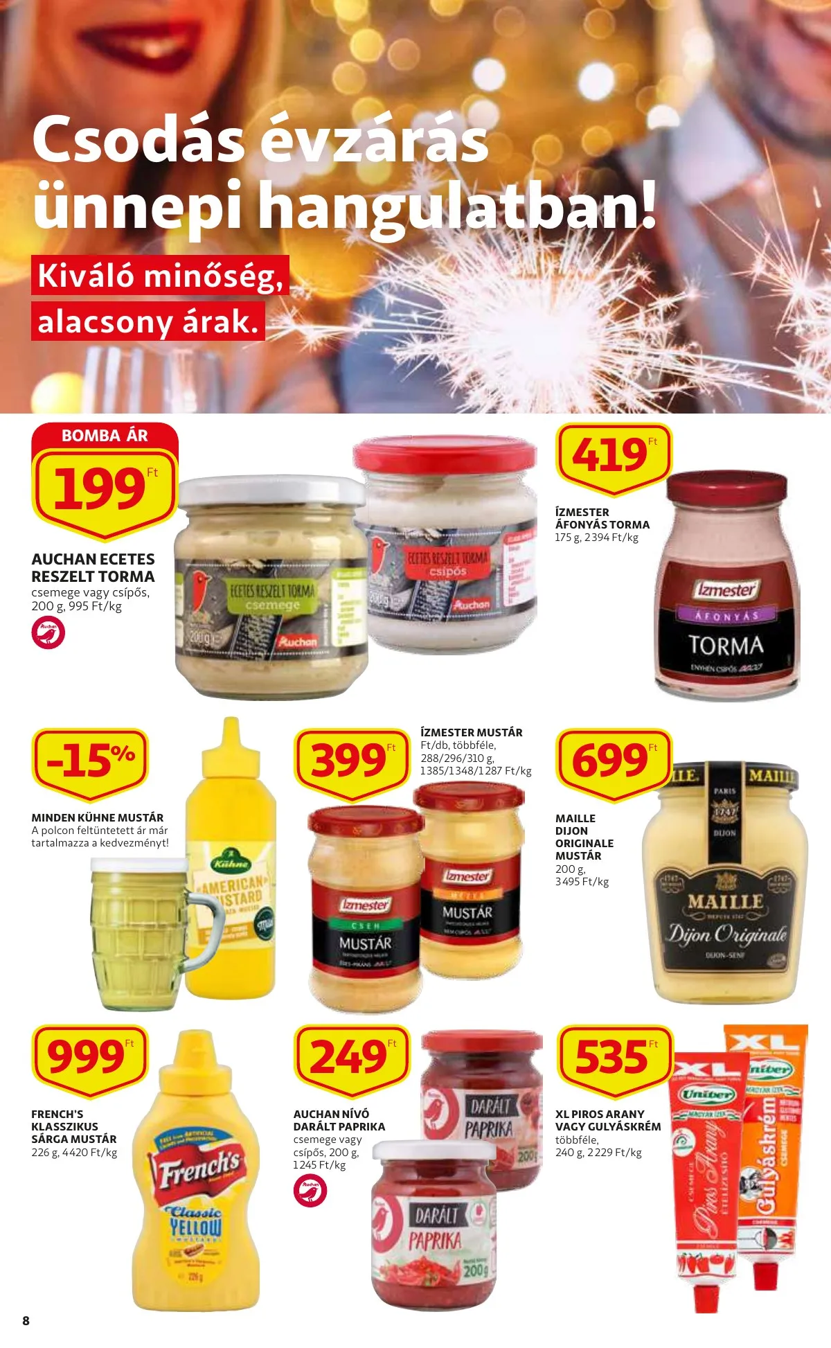 Auchan akciós újság 12.27–12.27 – 8. oldal