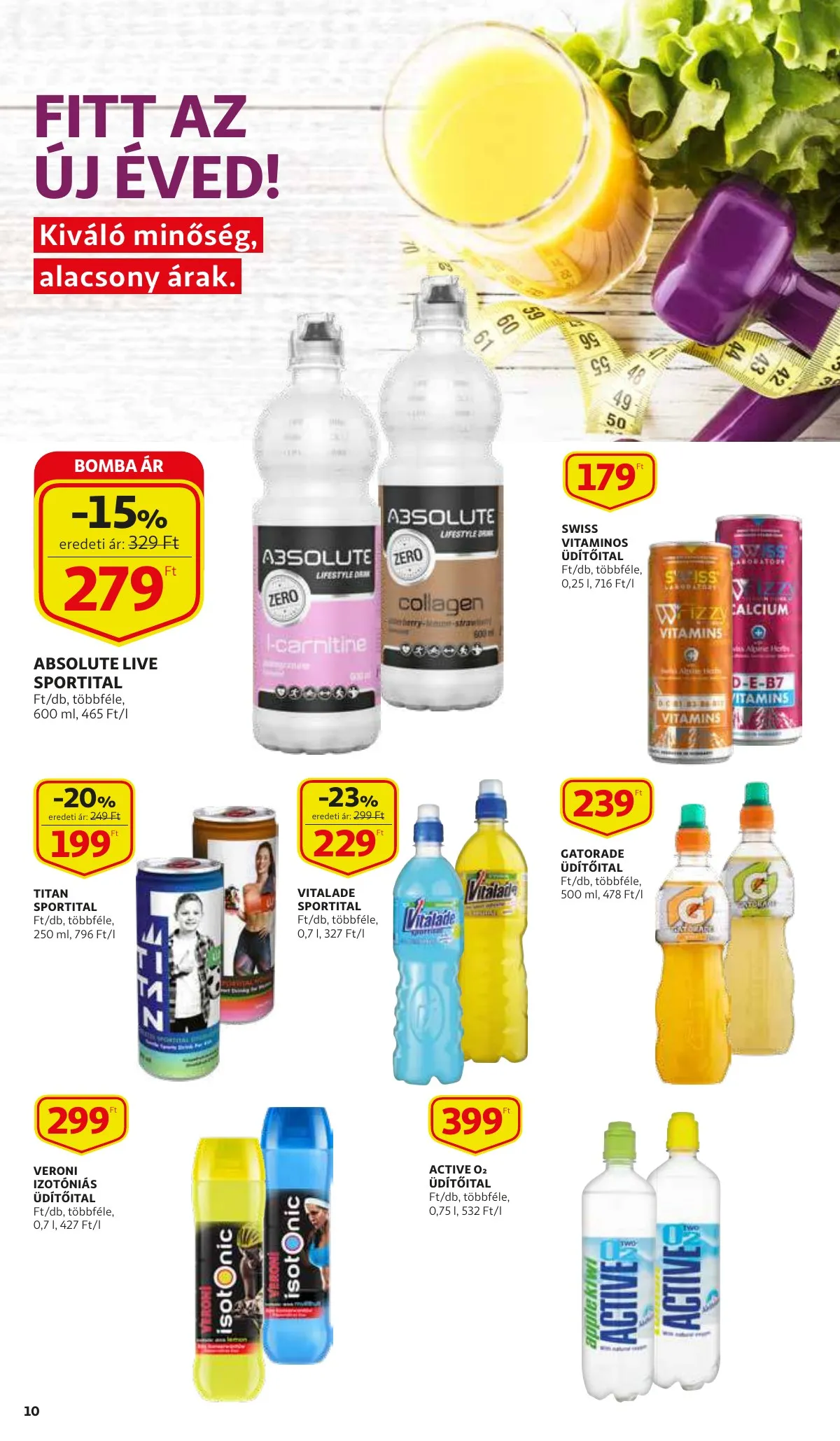 Auchan akciós újság 01.06–01.06 – 10. oldal