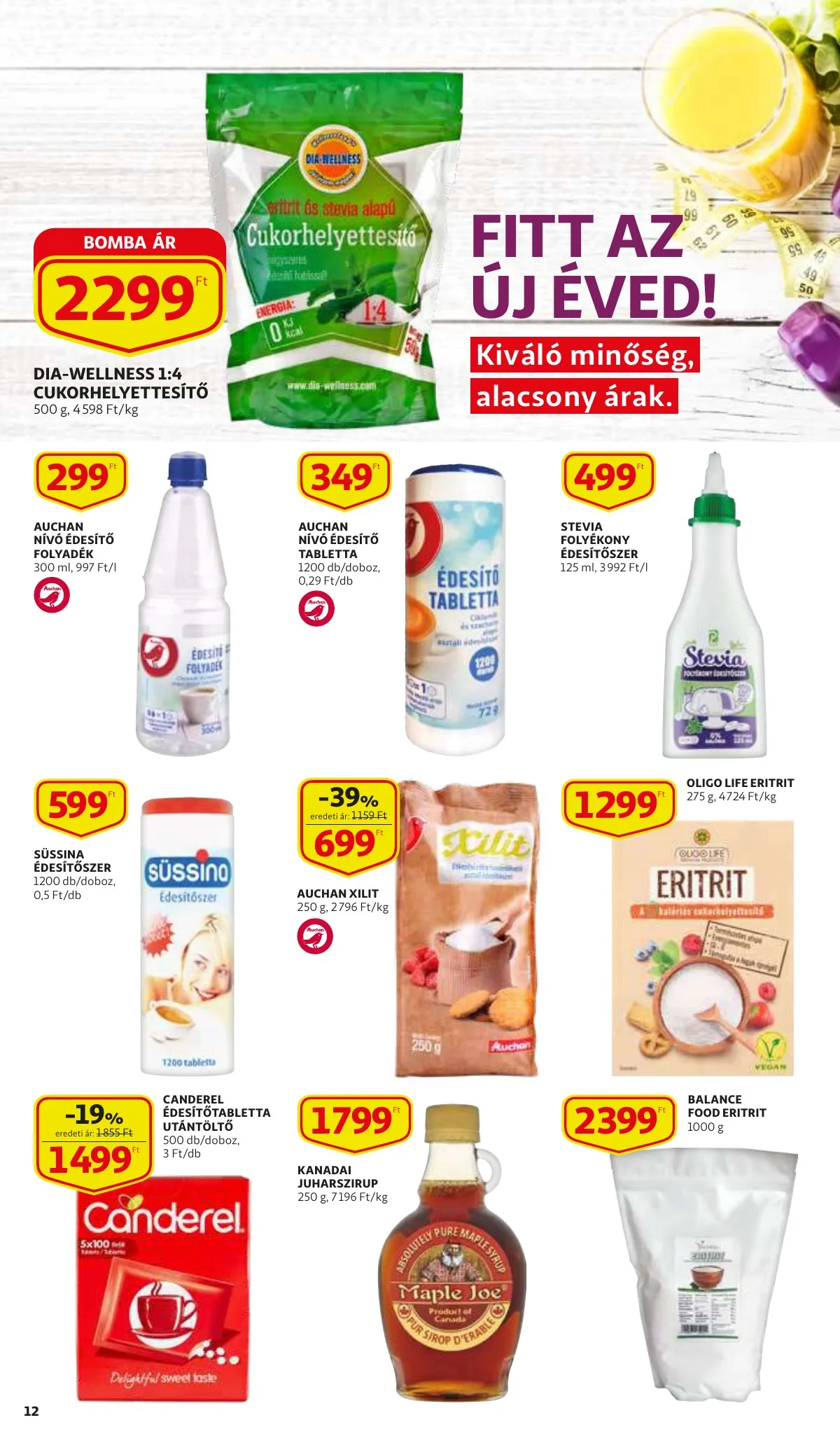 Auchan akciós újság 01.06–01.06 – 12. oldal