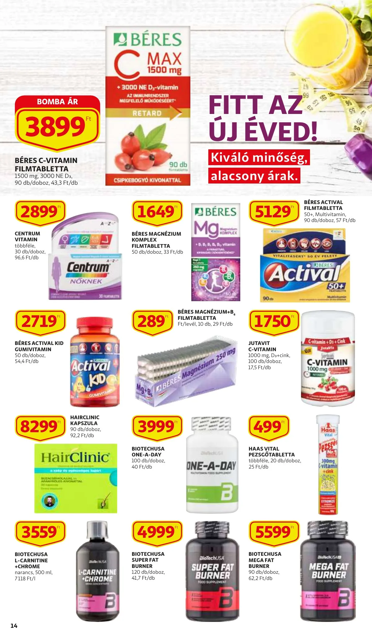 Auchan akciós újság 01.06–01.06 – 14. oldal