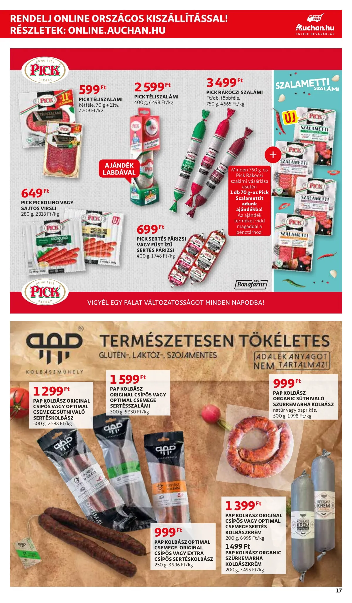 Auchan akciós újság 01.06–01.06 – 17. oldal
