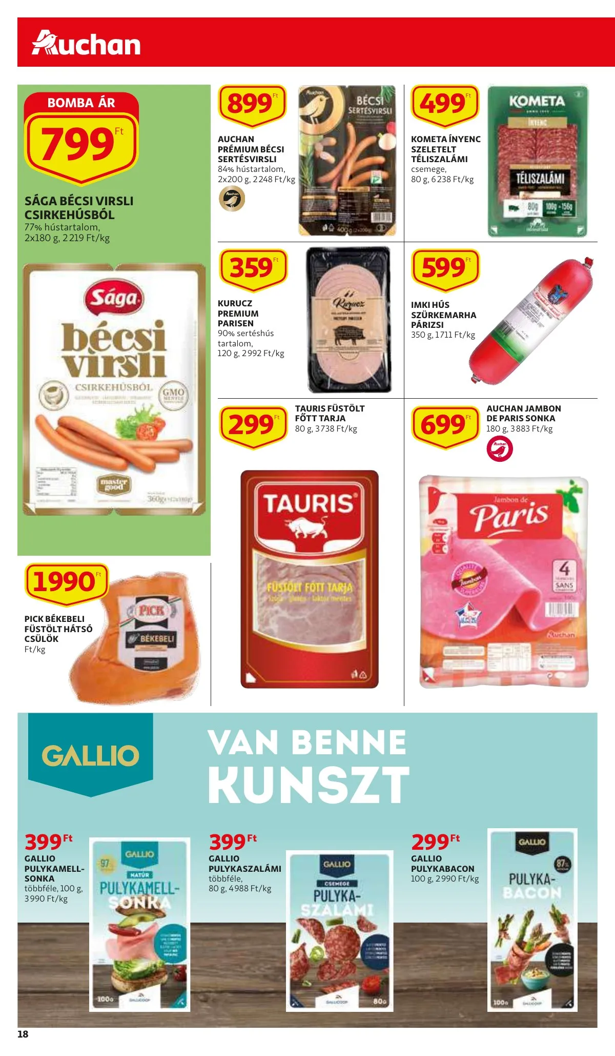 Auchan akciós újság 01.06–01.06 – 18. oldal