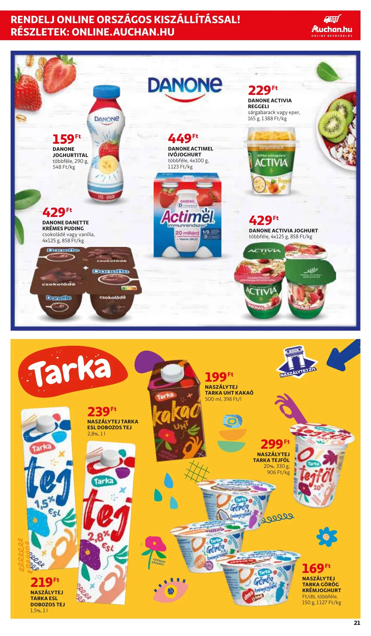 Auchan akciós újság 01.06–01.06 – 21. oldal