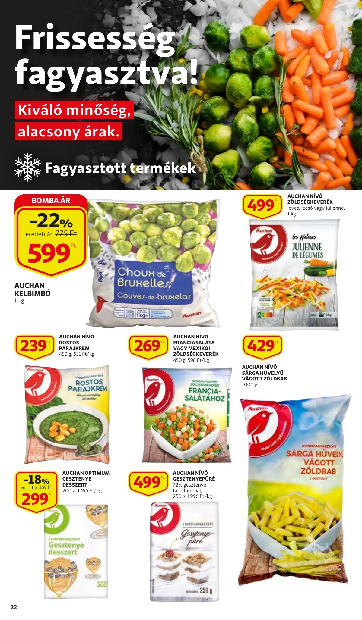 Auchan akciós újság 01.06–01.06 – 22. oldal
