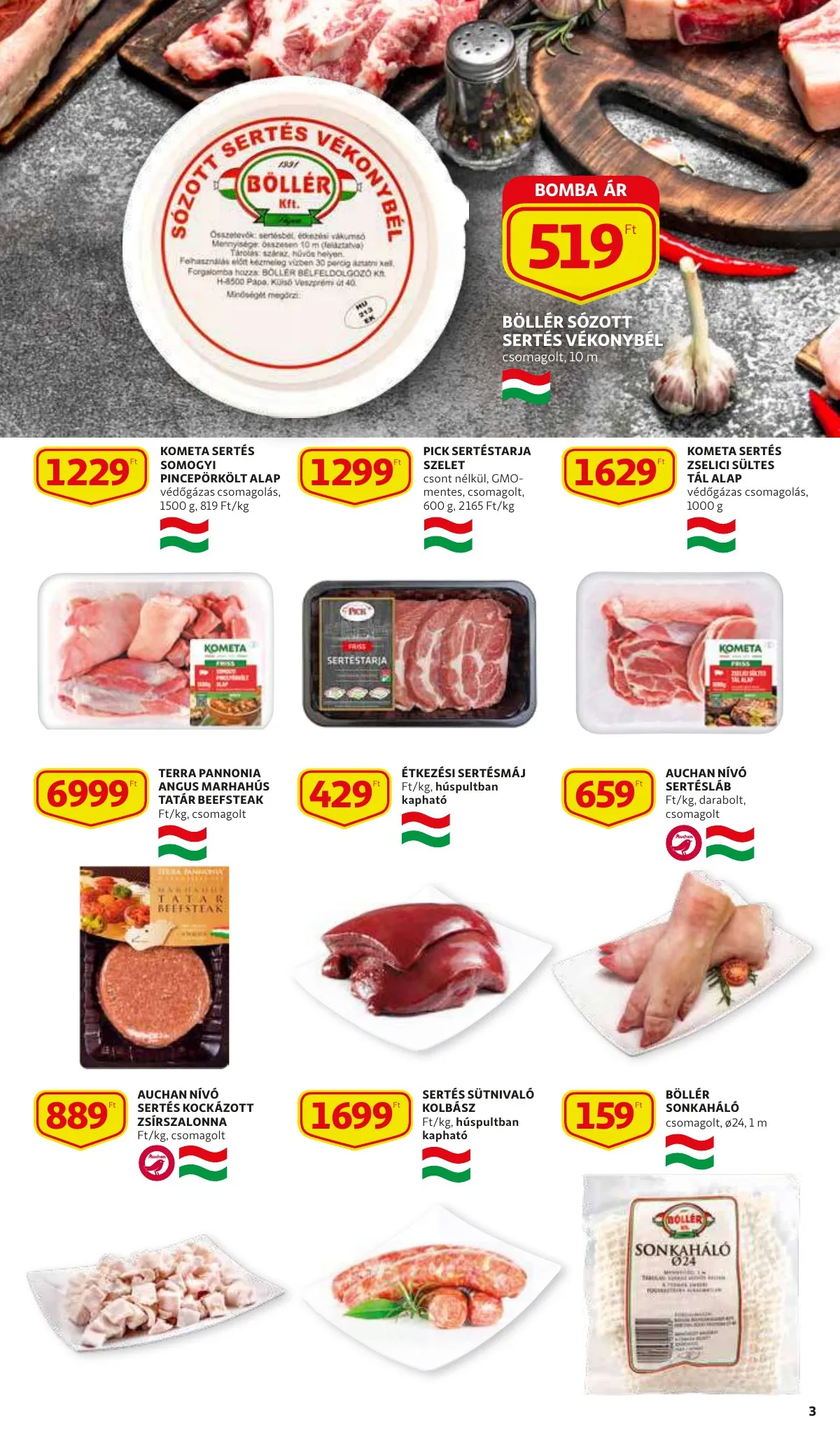 Auchan akciós újság 01.06–01.06 – 3. oldal