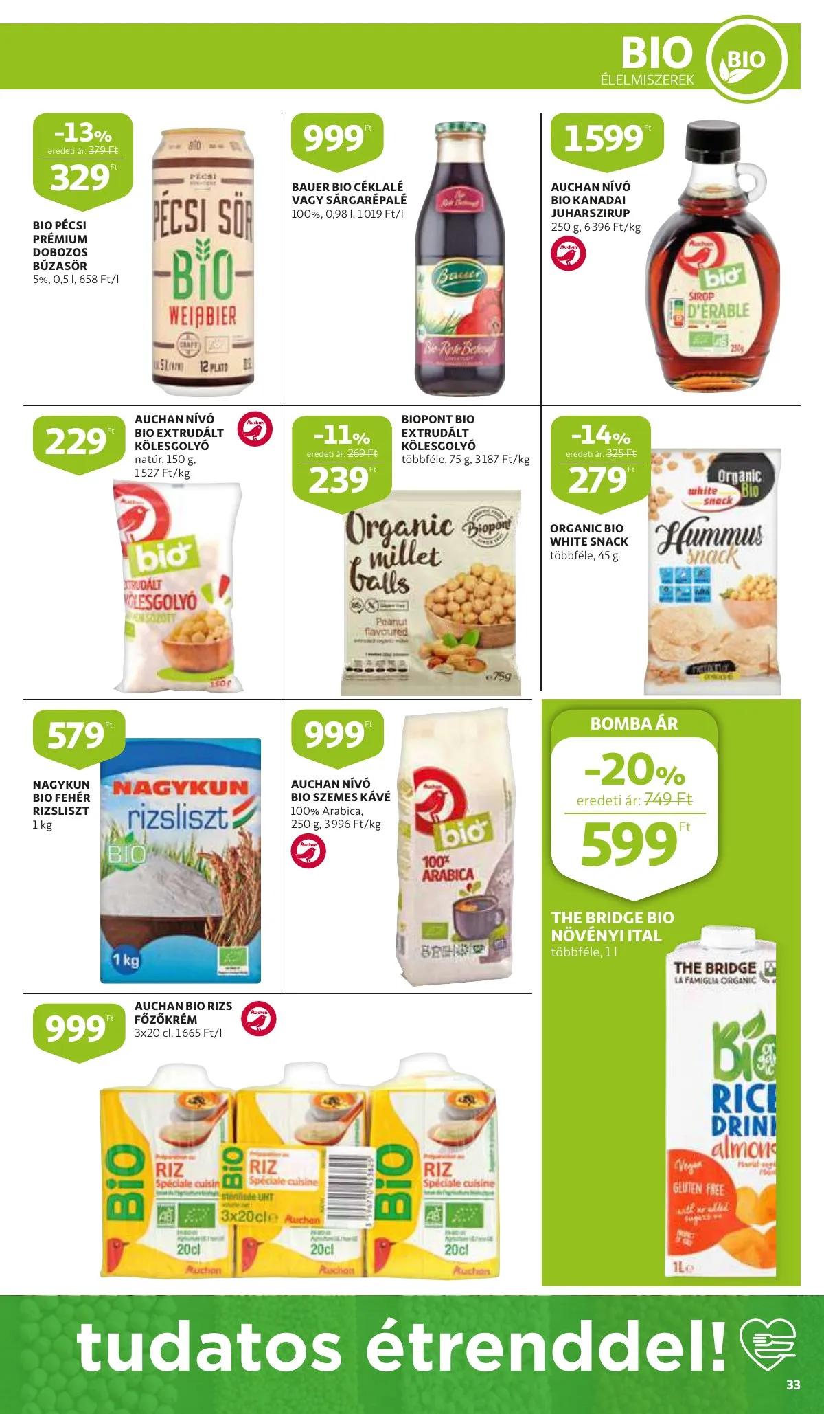 Auchan akciós újság 01.06–01.06 – 33. oldal
