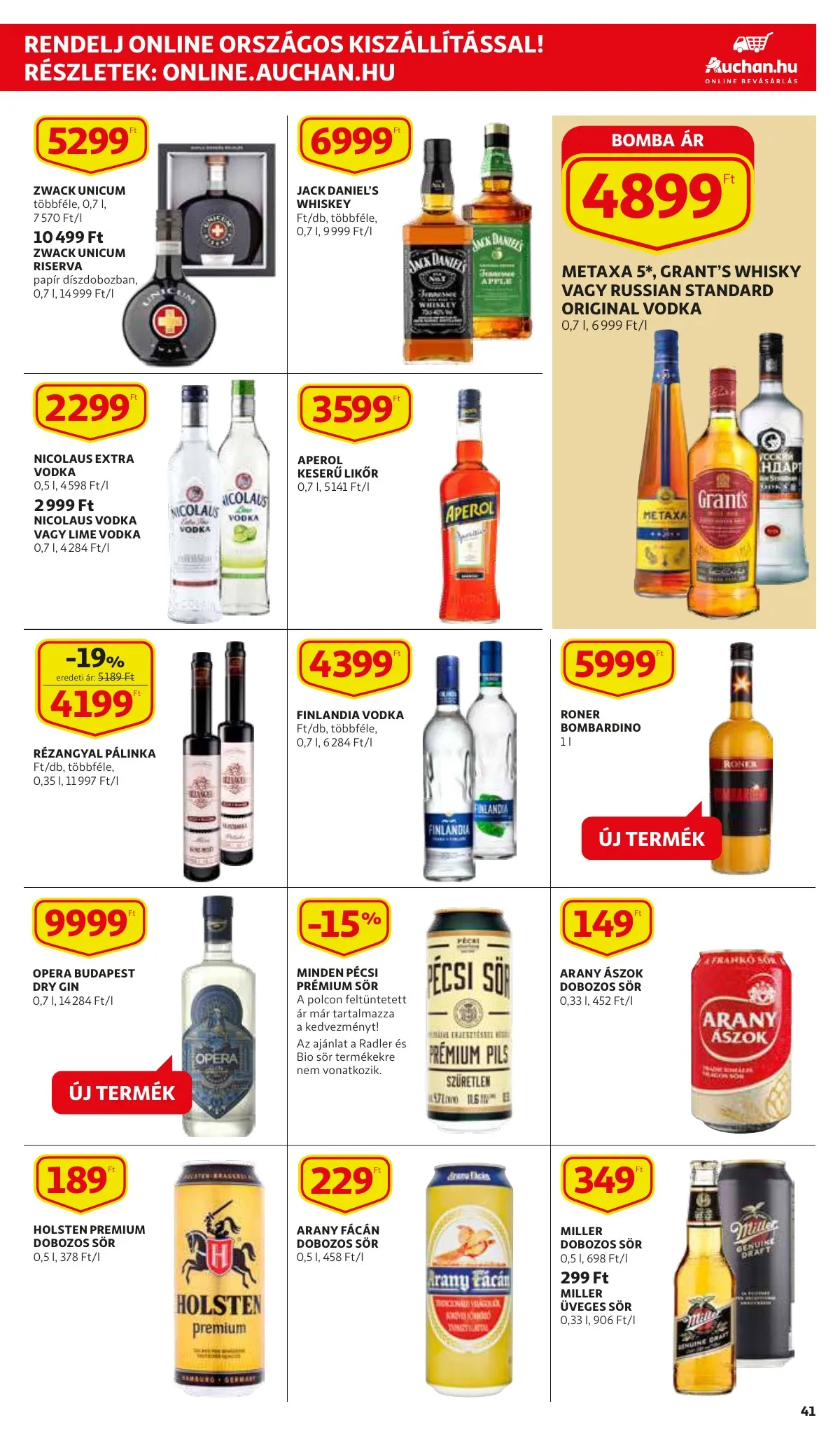 Auchan akciós újság 01.06–01.06 – 41. oldal