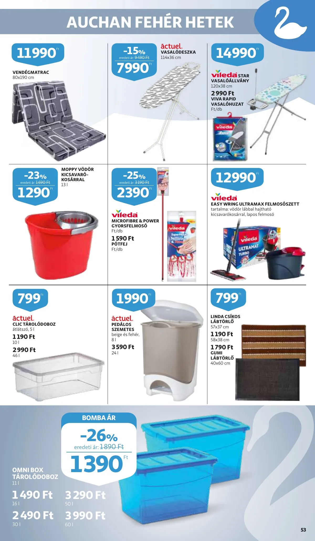 Auchan akciós újság 01.06–01.06 – 53. oldal