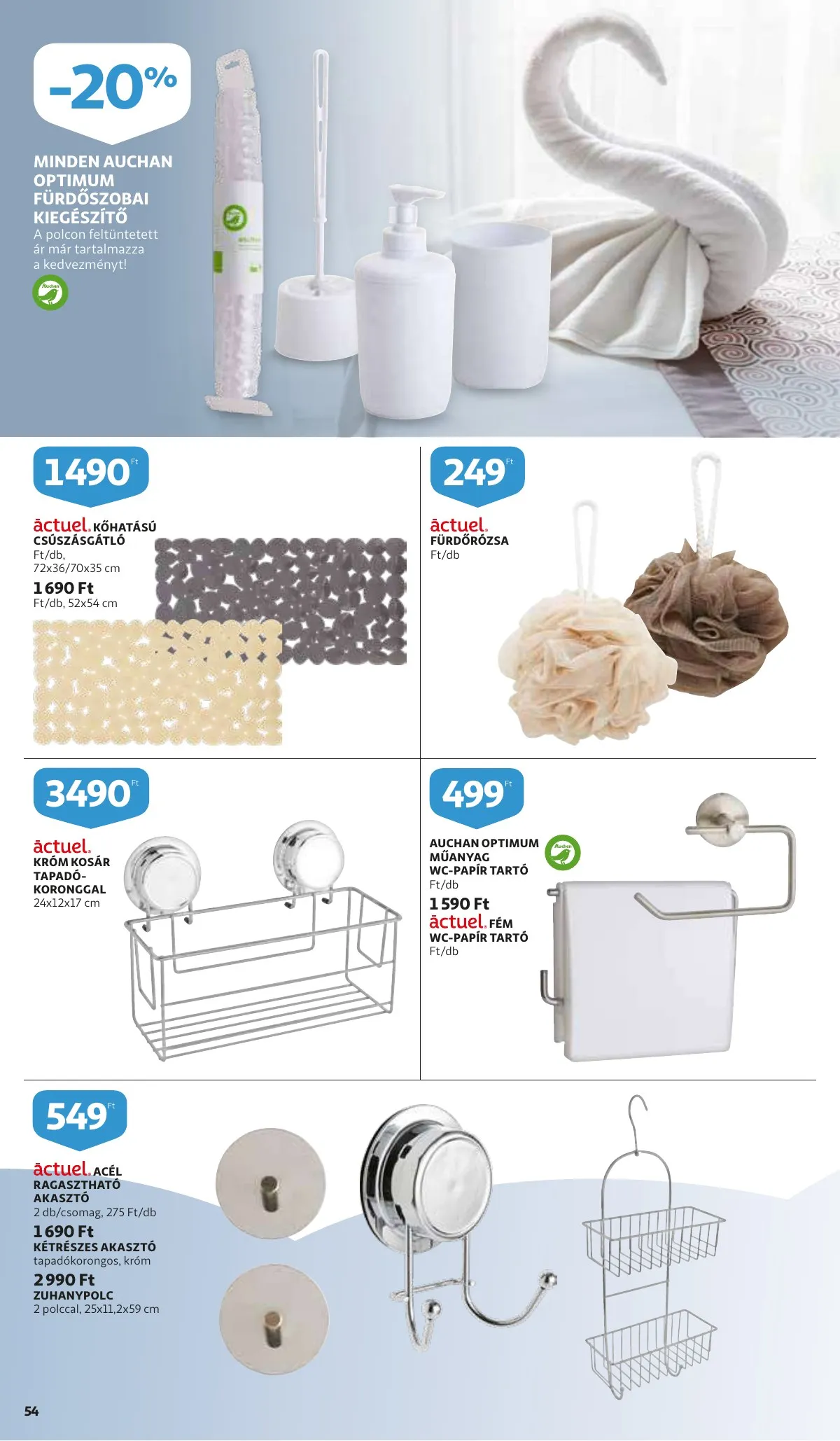 Auchan akciós újság 01.06–01.06 – 54. oldal