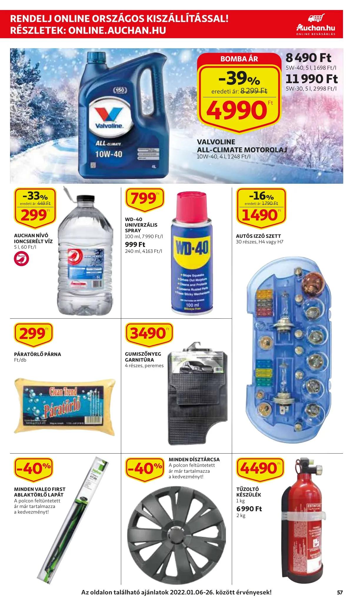 Auchan akciós újság 01.06–01.06 – 57. oldal