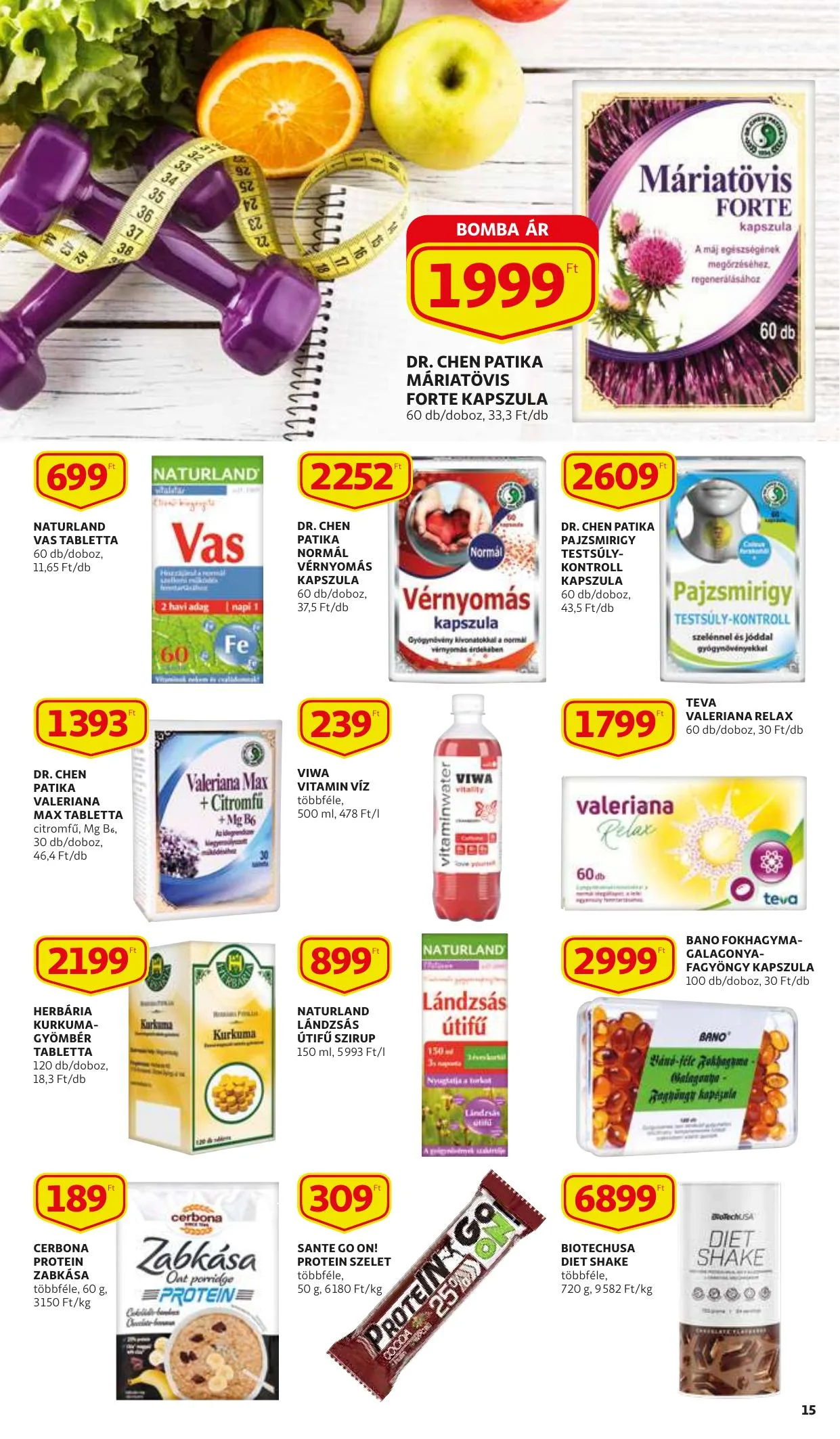 Auchan akciós újság 01.06–01.19 – 15. oldal