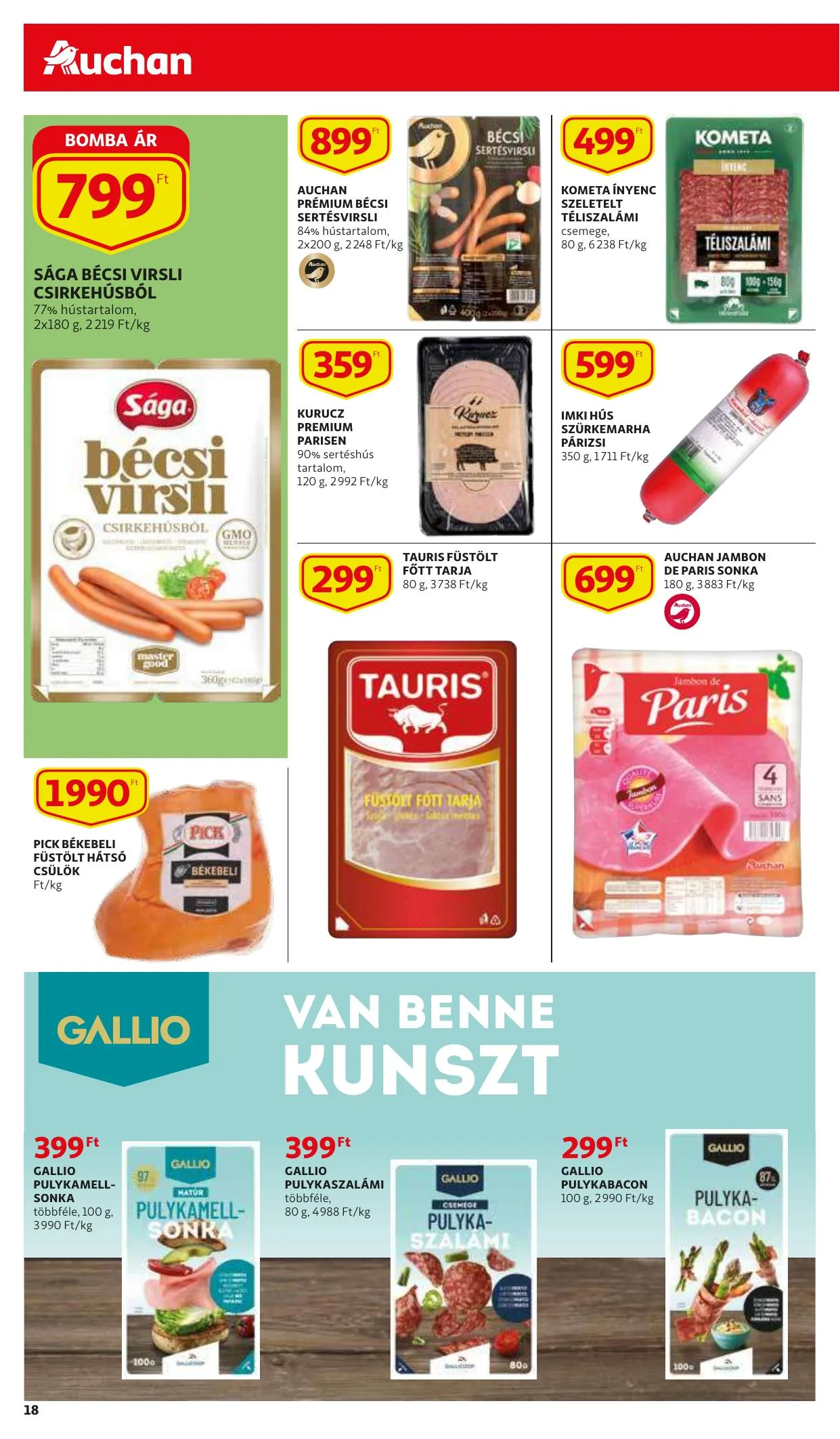 Auchan akciós újság 01.06–01.19 – 18. oldal