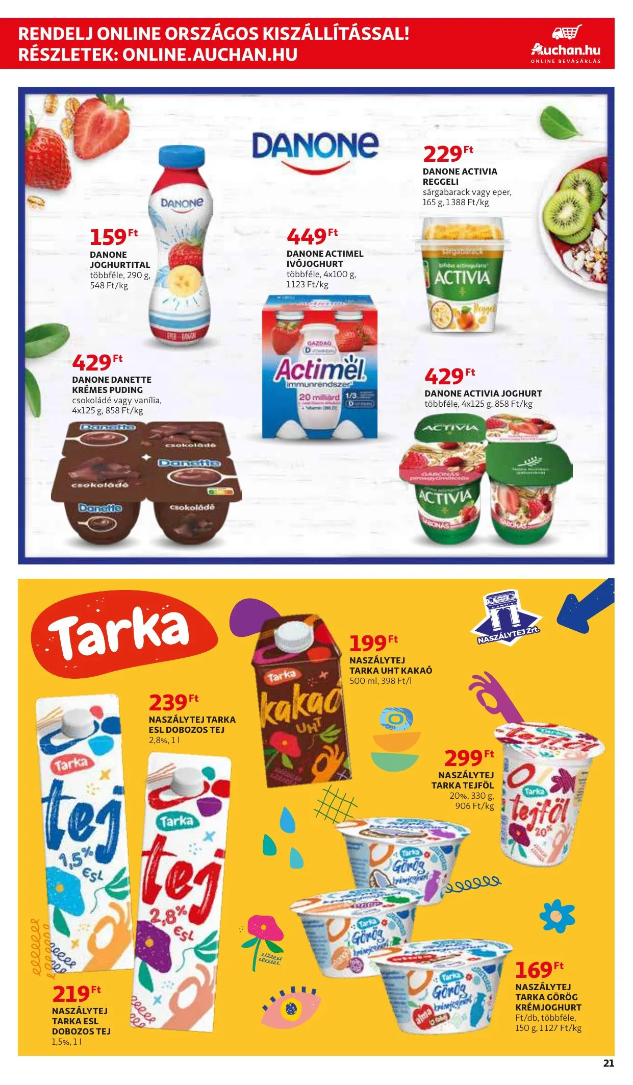 Auchan akciós újság 01.06–01.19 – 21. oldal