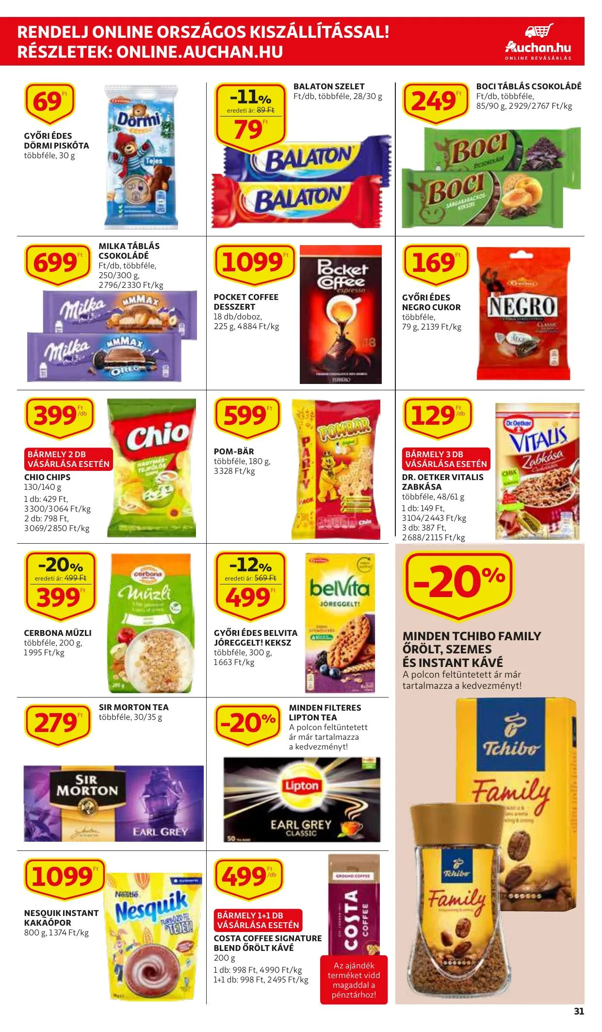 Auchan akciós újság 01.06–01.19 – 31. oldal