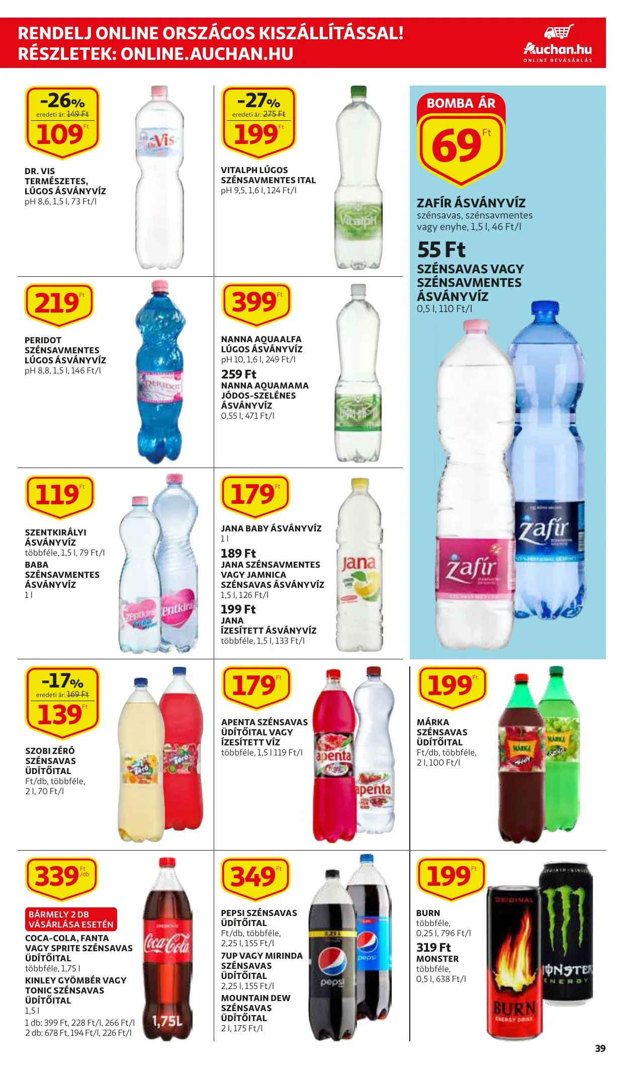 Auchan akciós újság 01.06–01.19 – 39. oldal