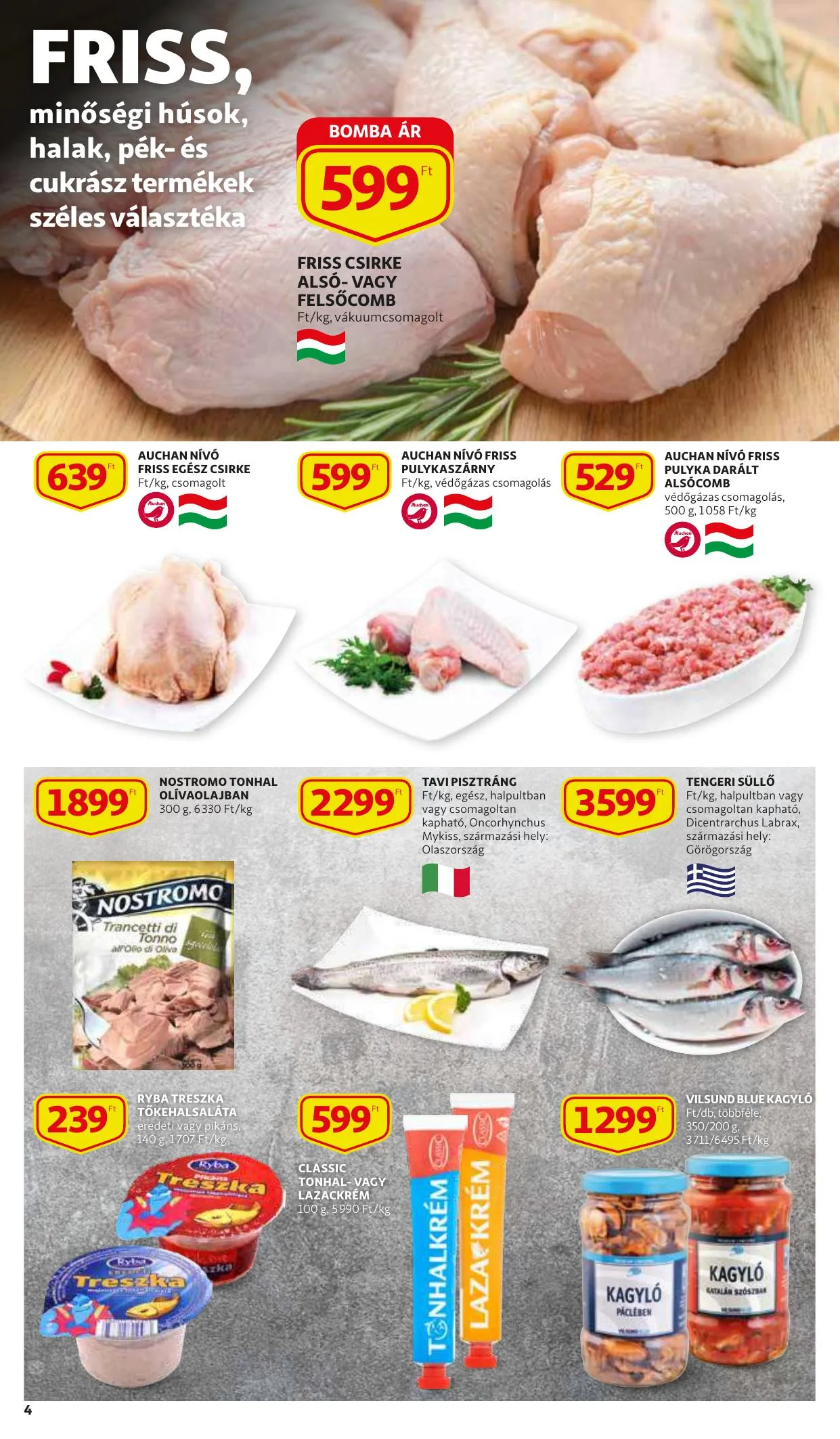 Auchan akciós újság 01.06–01.19 – 4. oldal