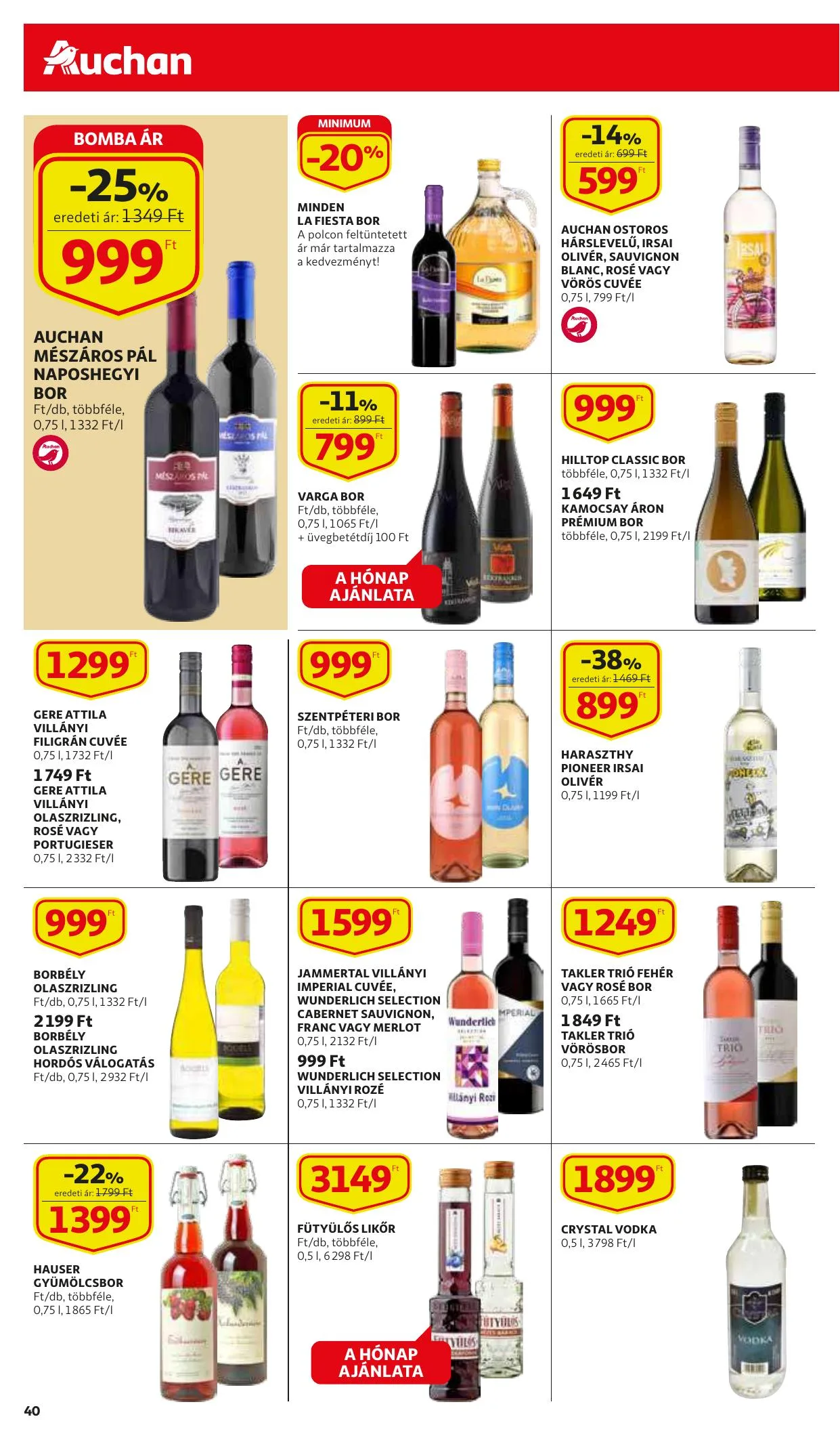 Auchan akciós újság 01.06–01.19 – 40. oldal
