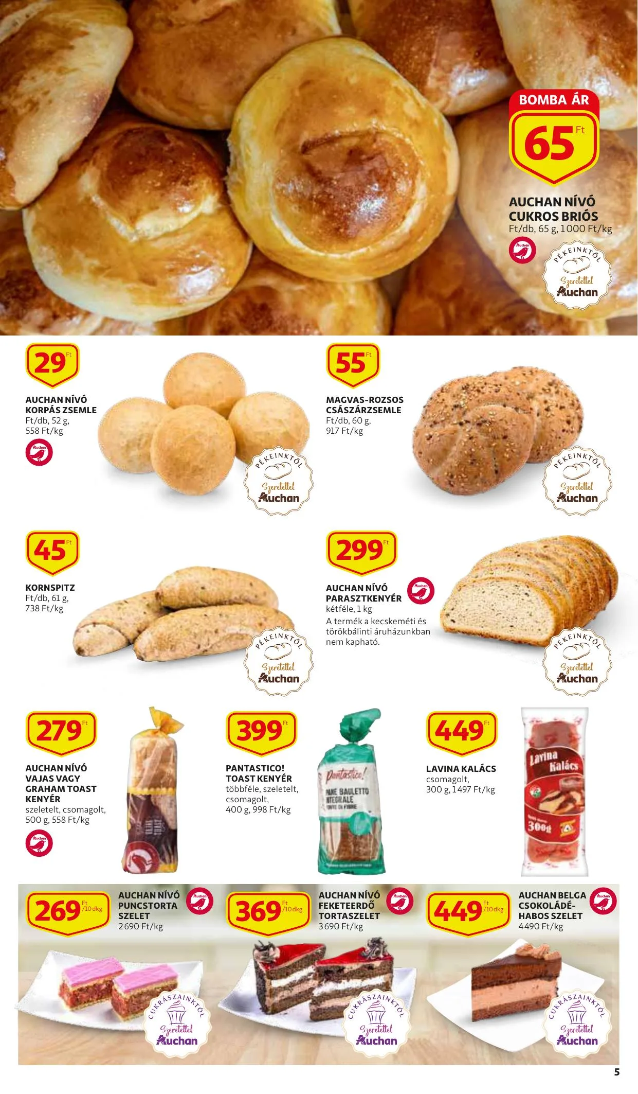 Auchan akciós újság 01.06–01.19 – 5. oldal