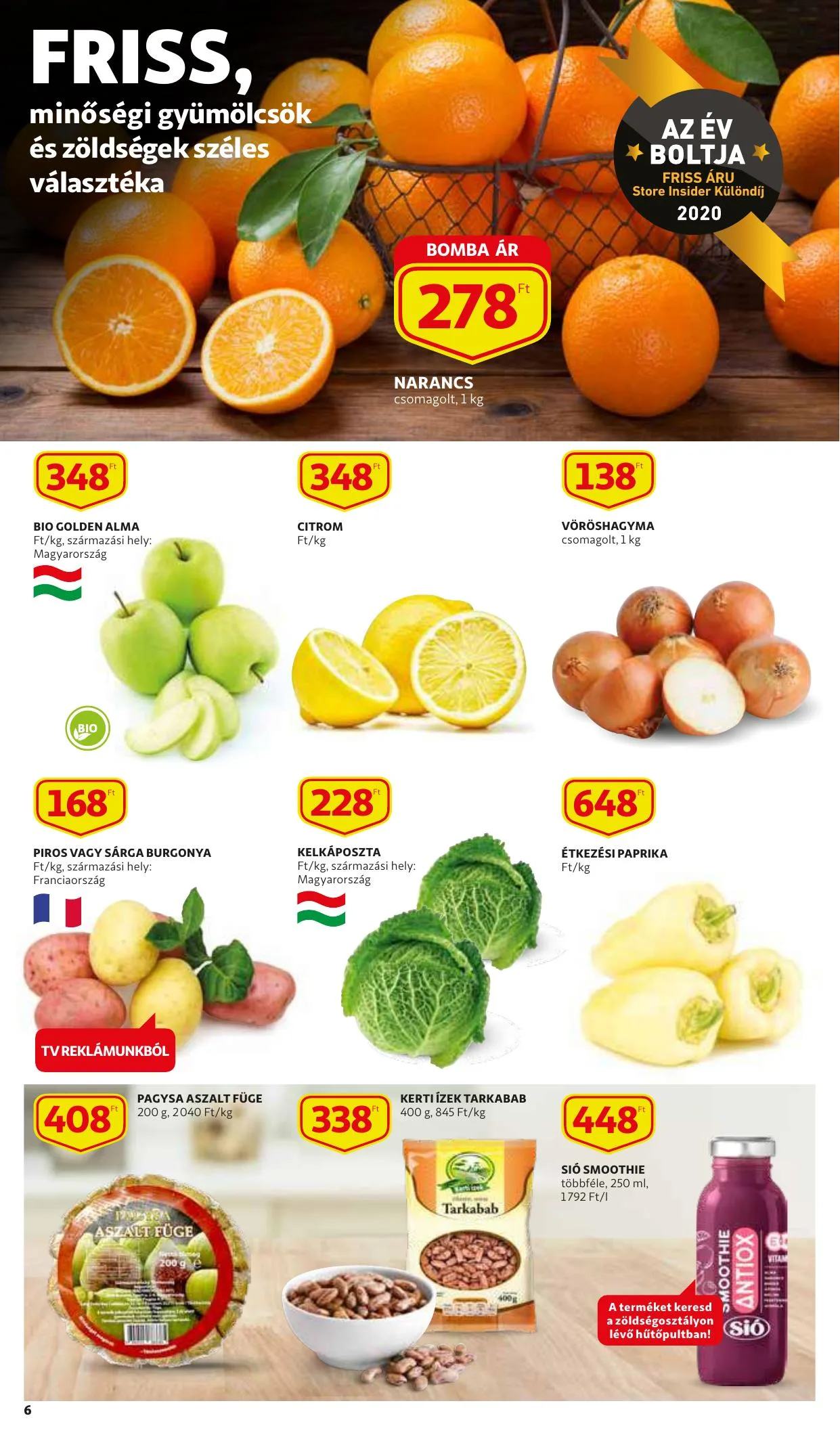 Auchan akciós újság 01.06–01.19 – 6. oldal
