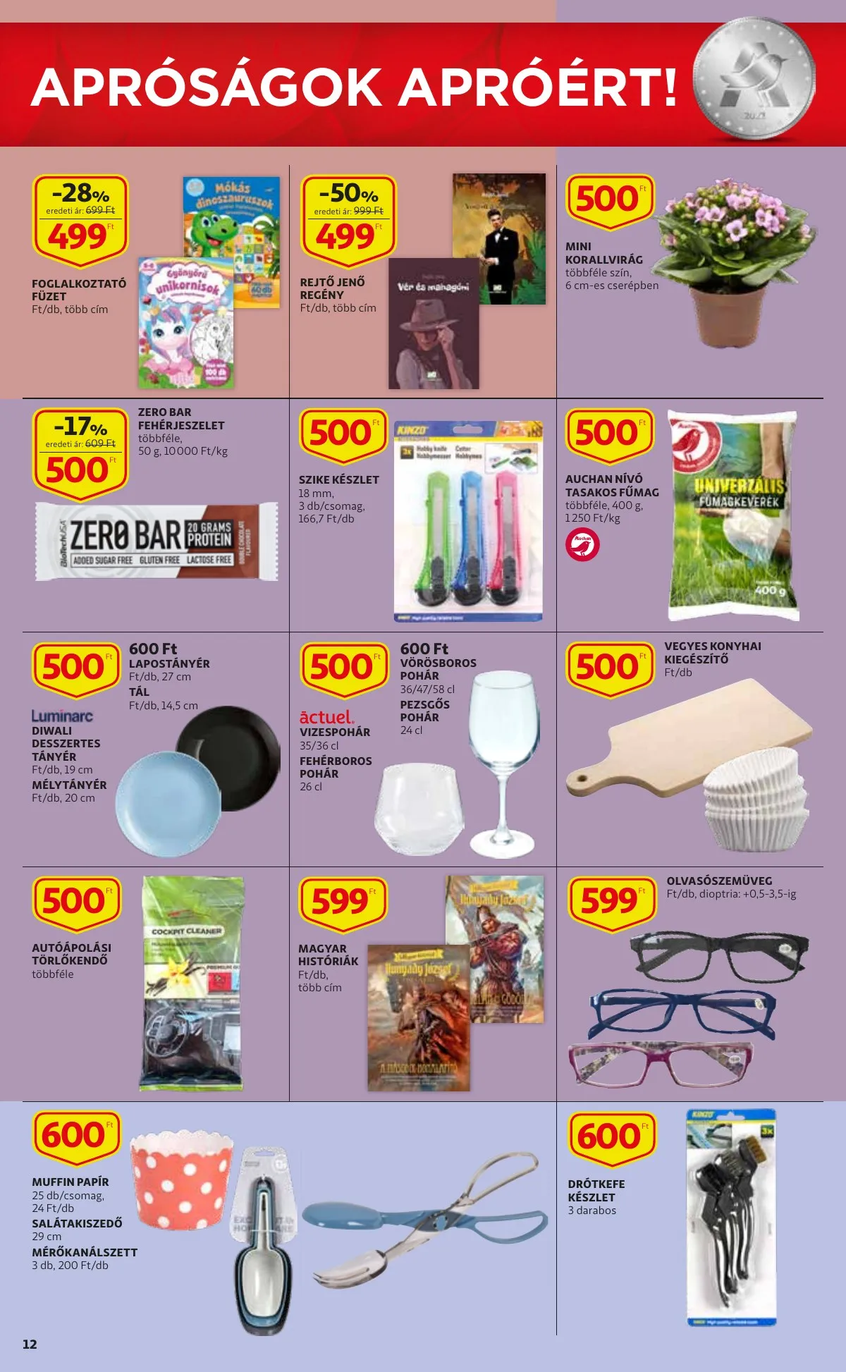 Auchan akciós újság 01.20–01.20 – 12. oldal
