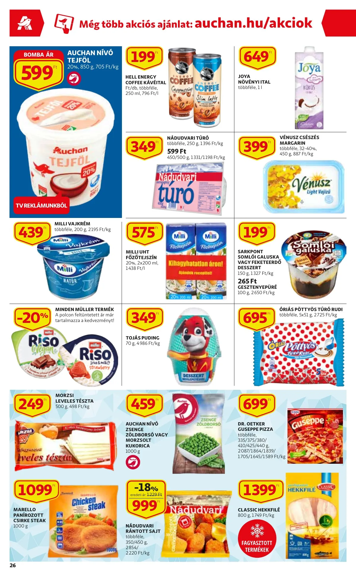 Auchan akciós újság 01.20–01.20 – 26. oldal