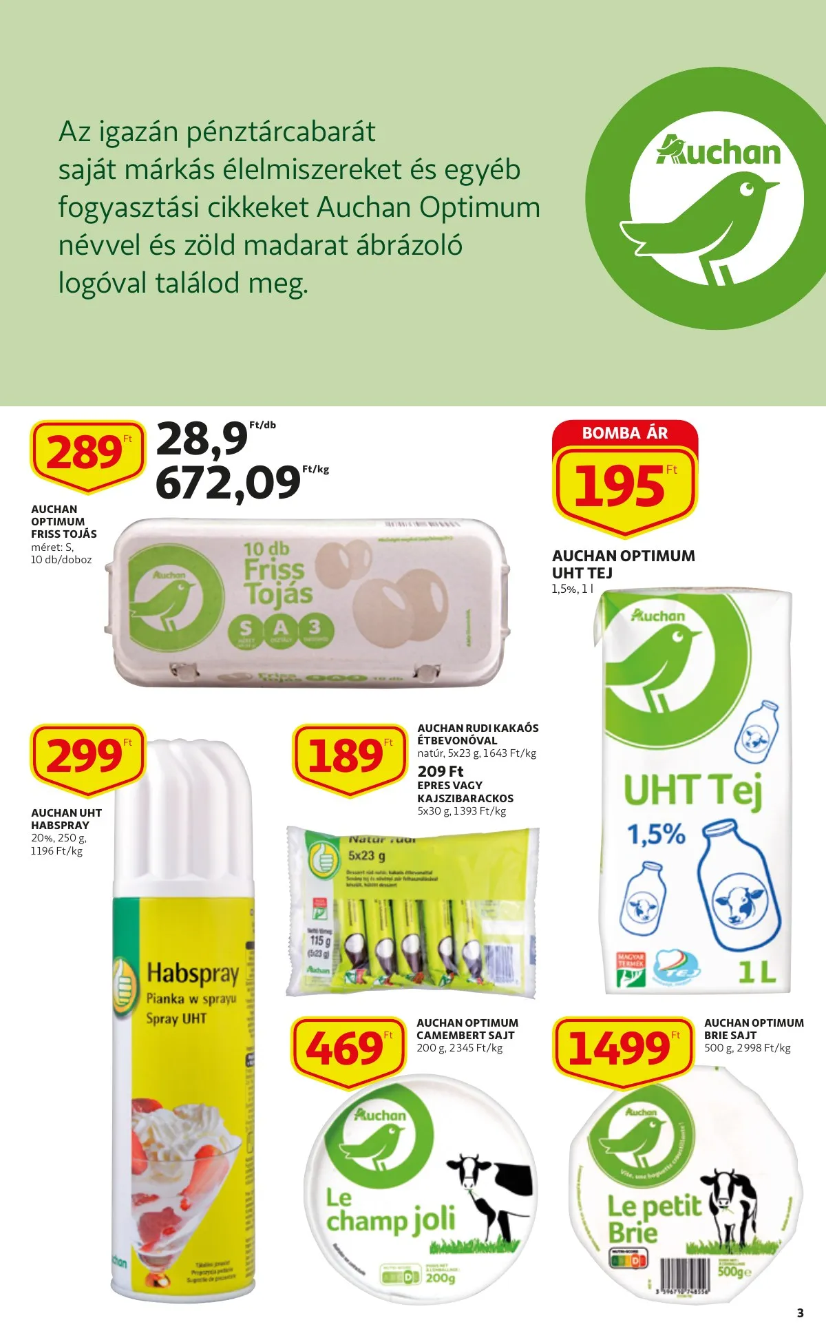 Auchan akciós újság 01.20–01.20 – 3. oldal