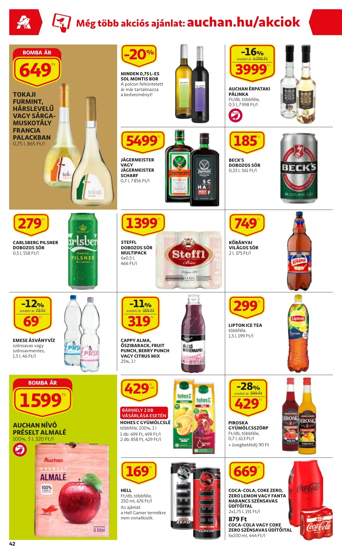 Auchan akciós újság 01.20–01.20 – 42. oldal