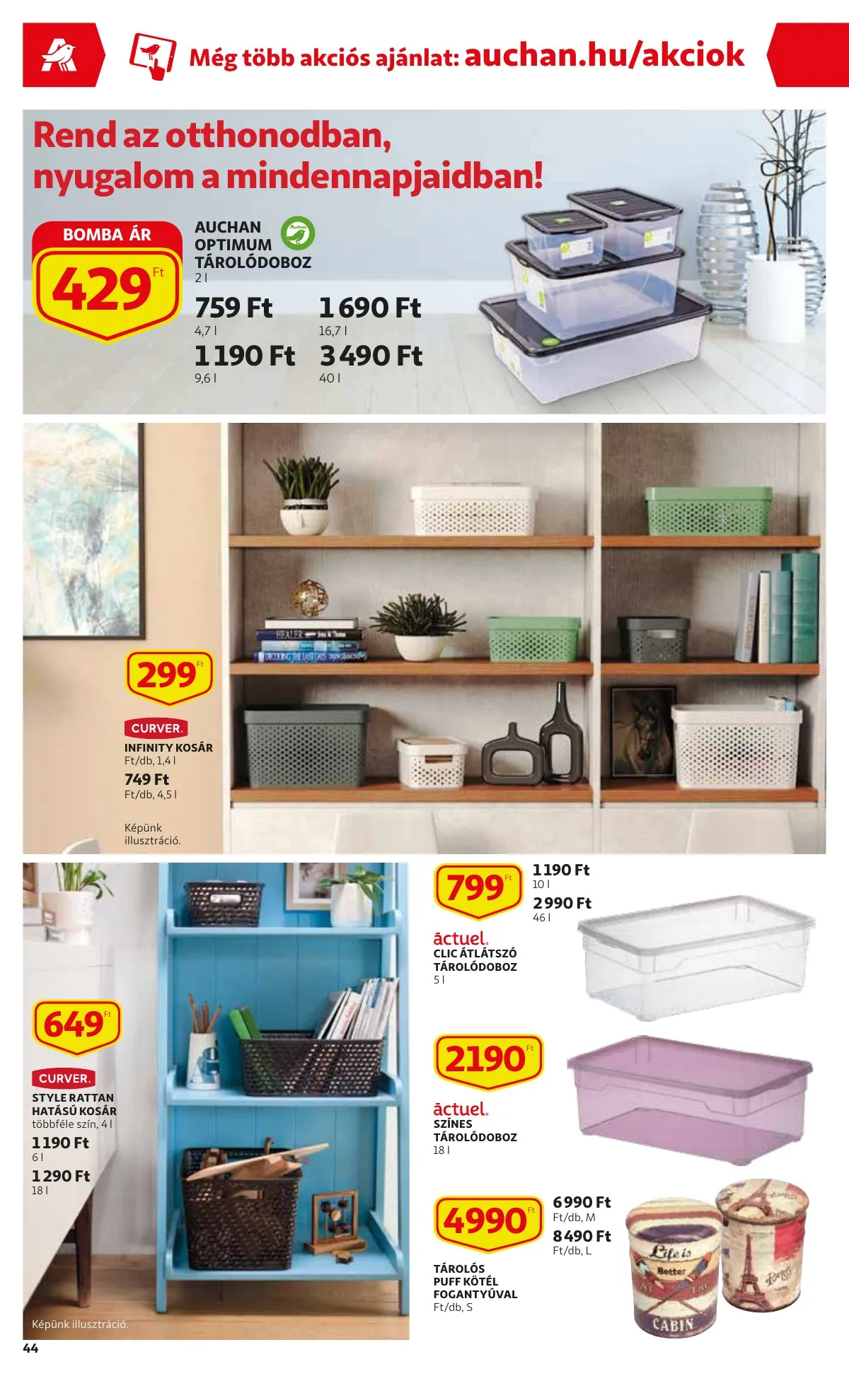 Auchan akciós újság 01.20–01.20 – 44. oldal