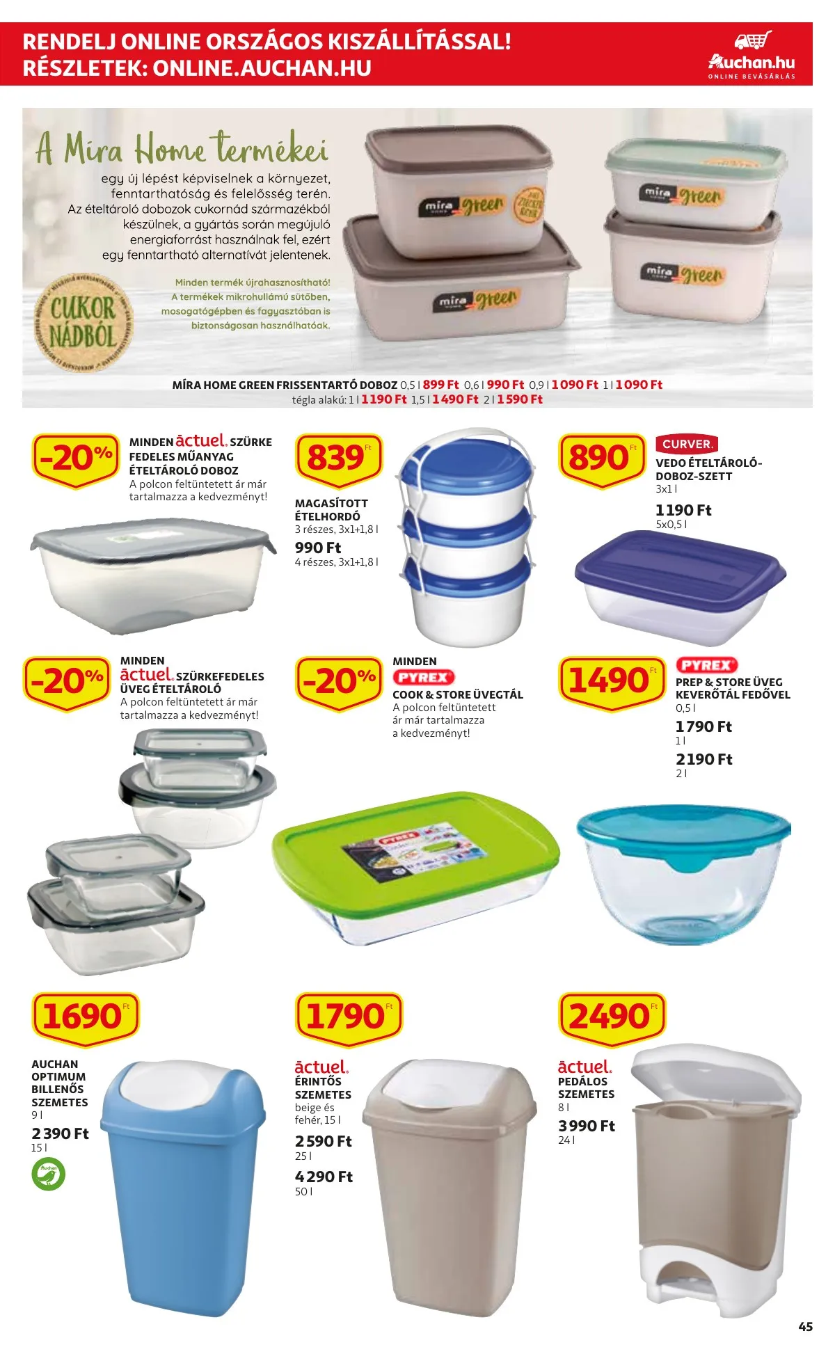 Auchan akciós újság 01.20–01.20 – 45. oldal
