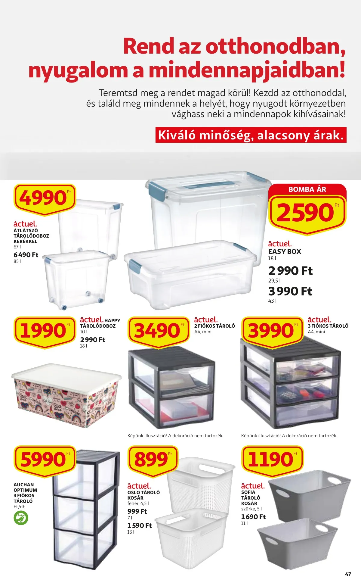 Auchan akciós újság 01.20–01.20 – 47. oldal