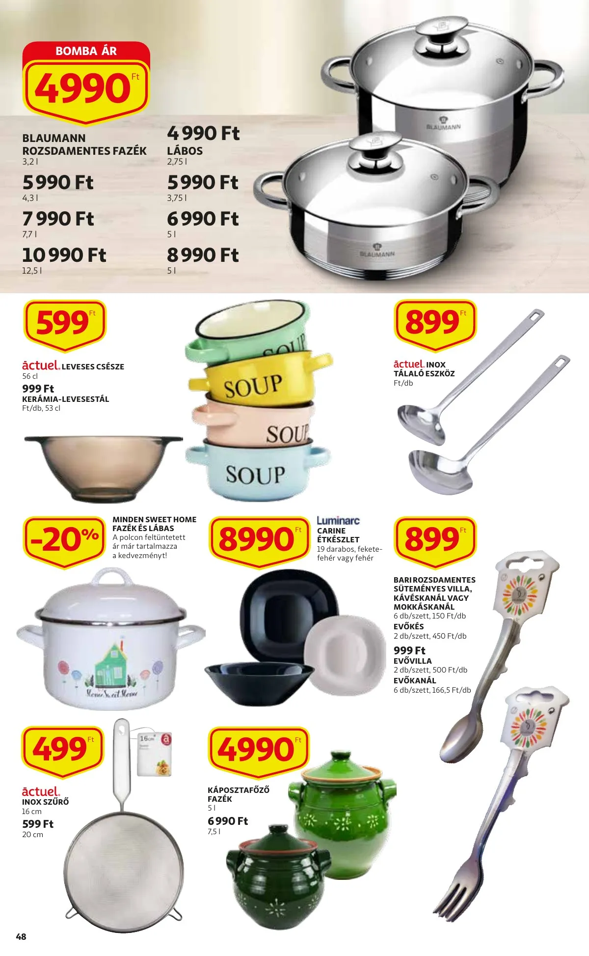 Auchan akciós újság 01.20–01.20 – 48. oldal
