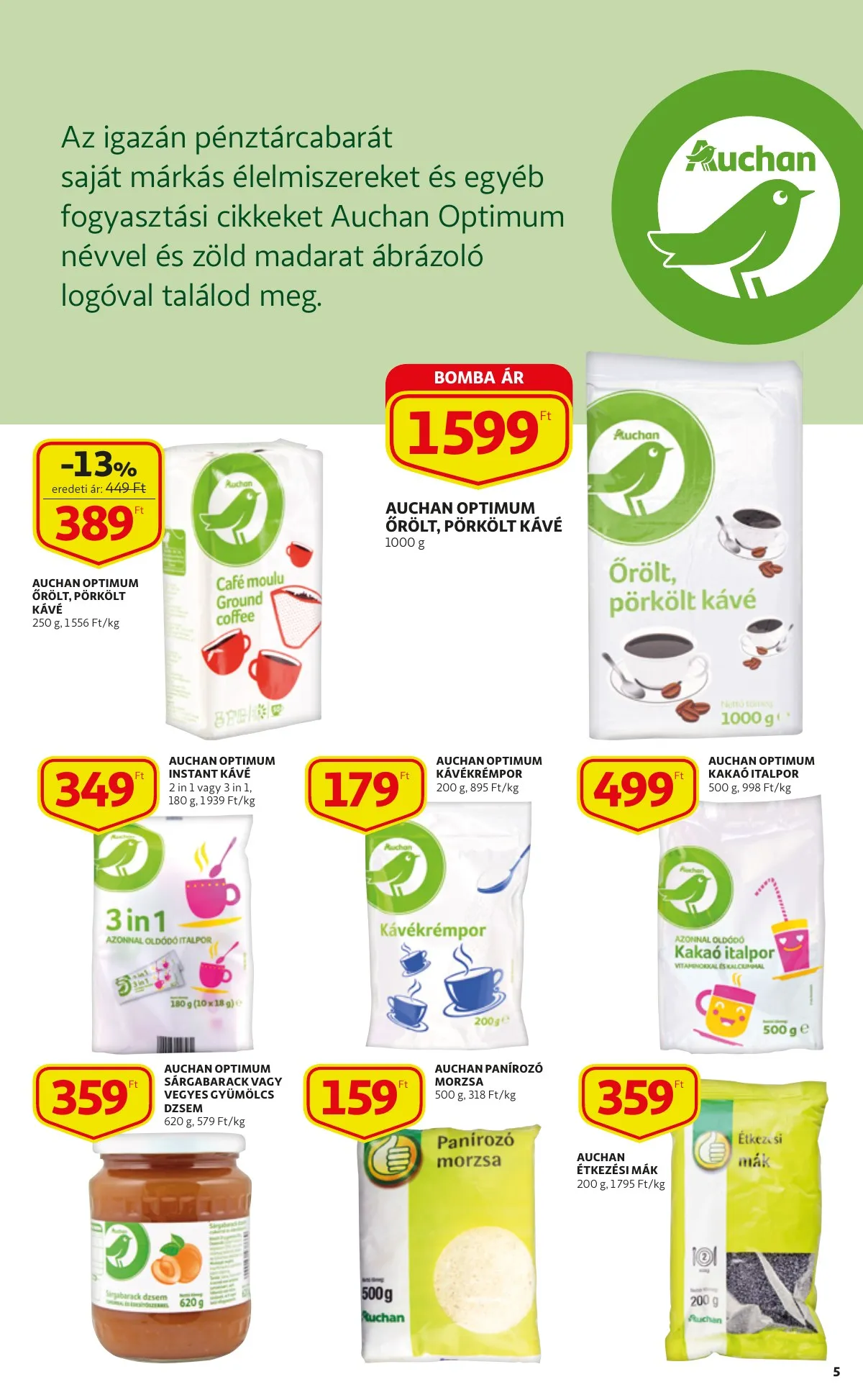 Auchan akciós újság 01.20–01.20 – 5. oldal