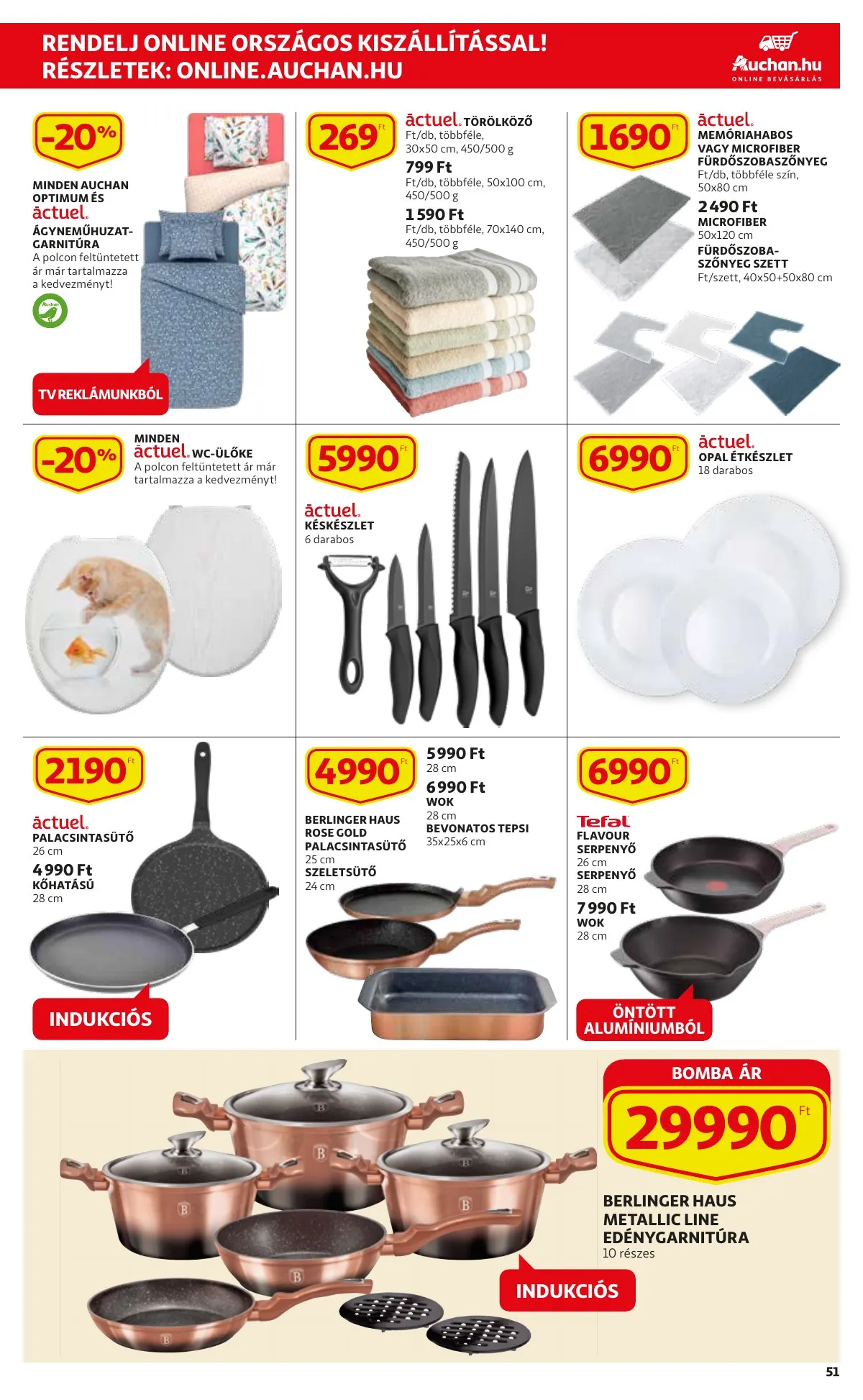 Auchan akciós újság 01.20–01.20 – 51. oldal