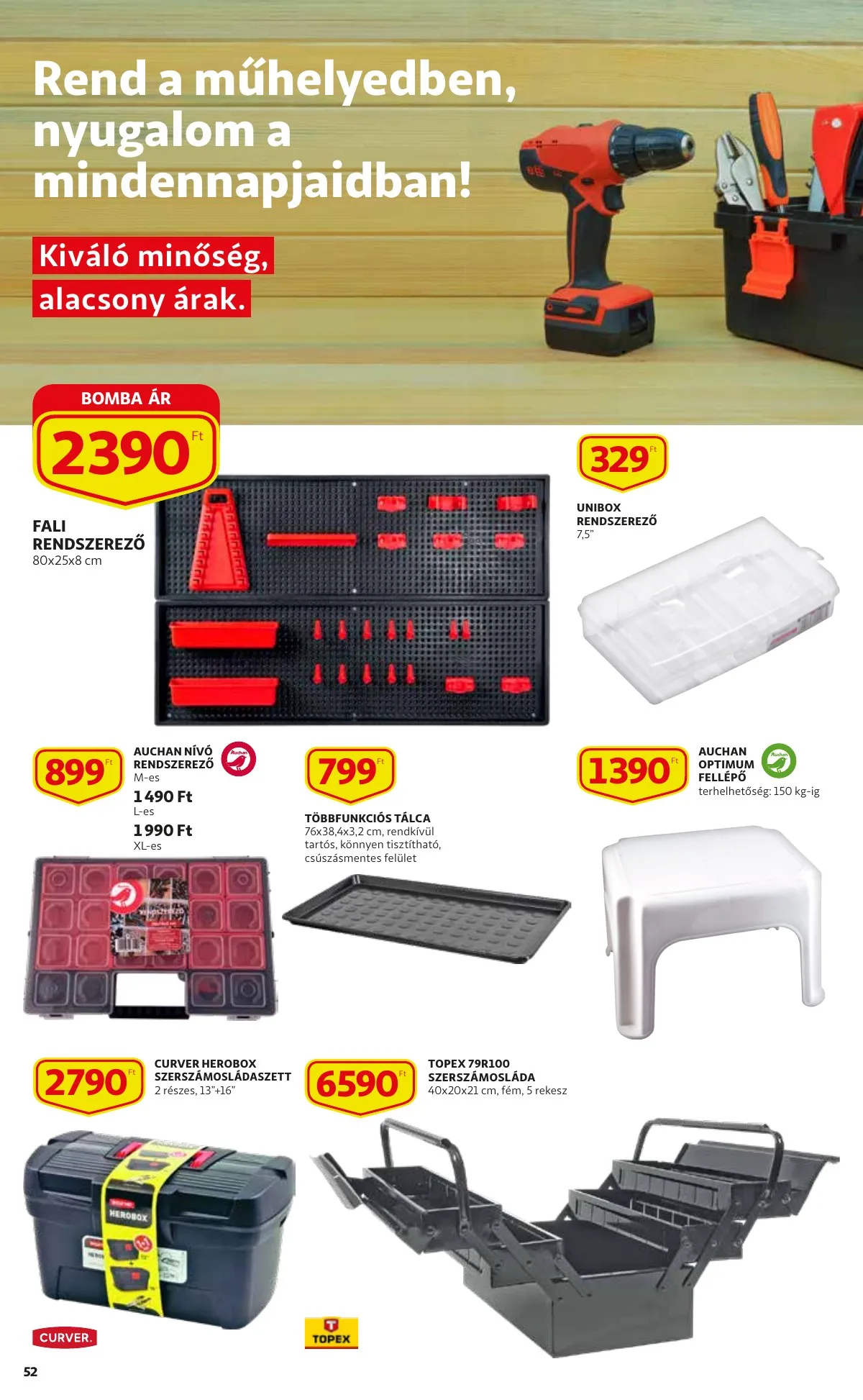 Auchan akciós újság 01.20–01.20 – 52. oldal