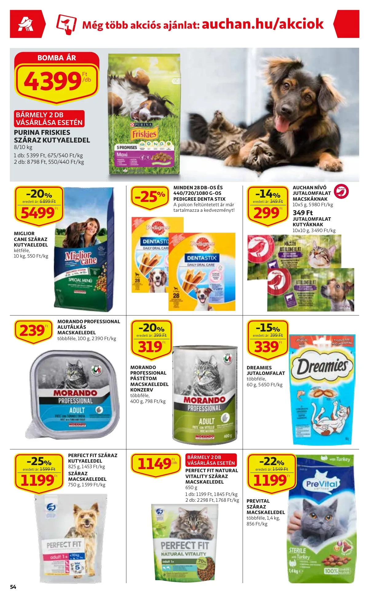 Auchan akciós újság 01.20–01.20 – 54. oldal