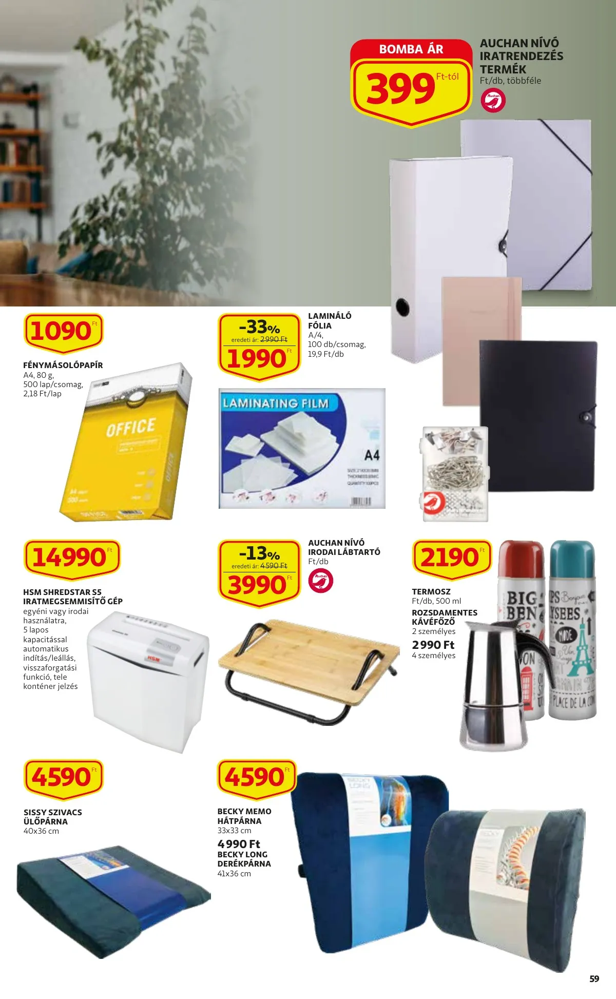 Auchan akciós újság 01.20–01.20 – 59. oldal