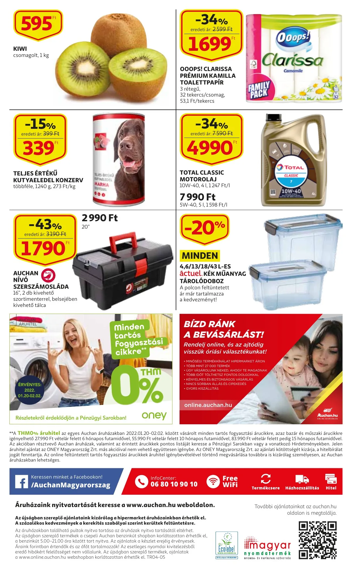 Auchan akciós újság 01.20–01.20 – 64. oldal