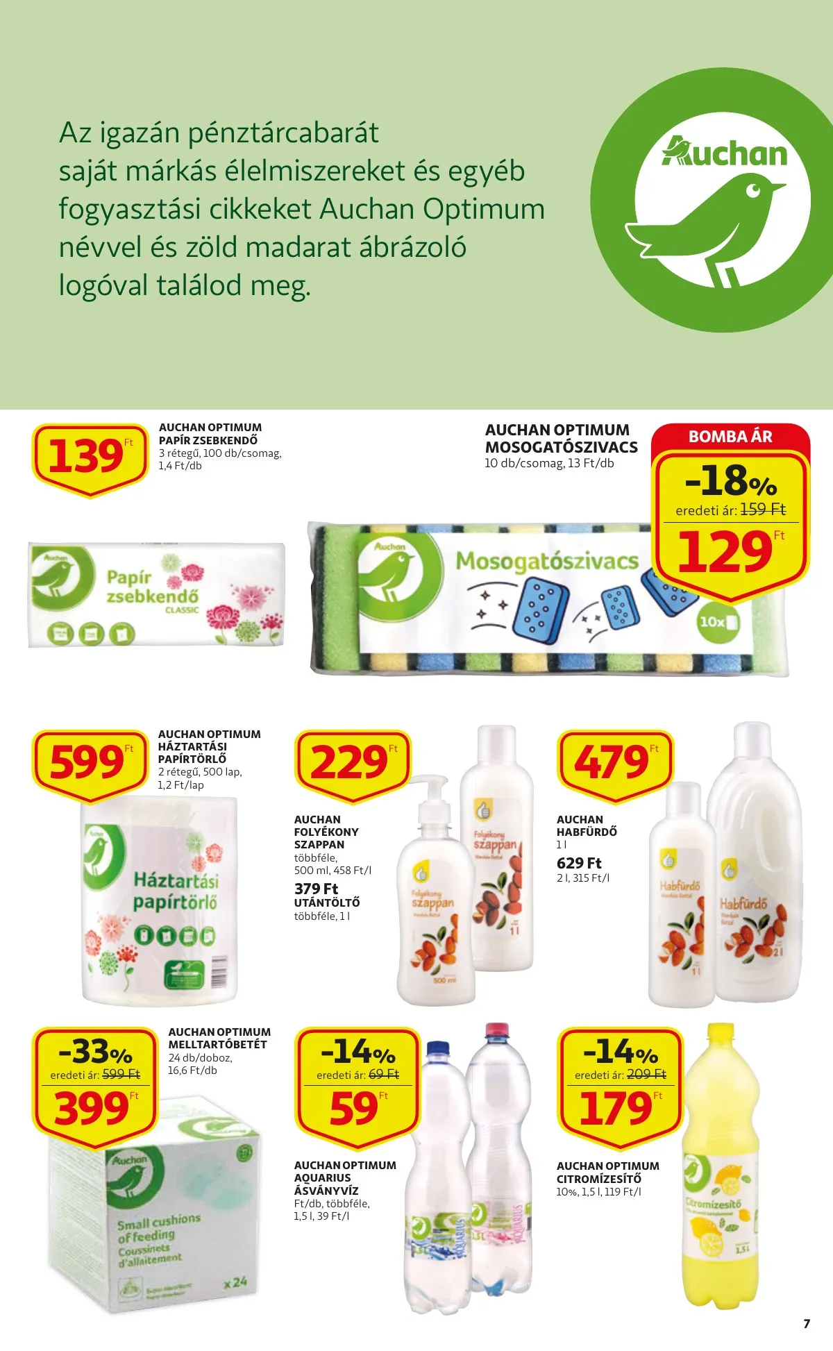 Auchan akciós újság 01.20–01.20 – 7. oldal