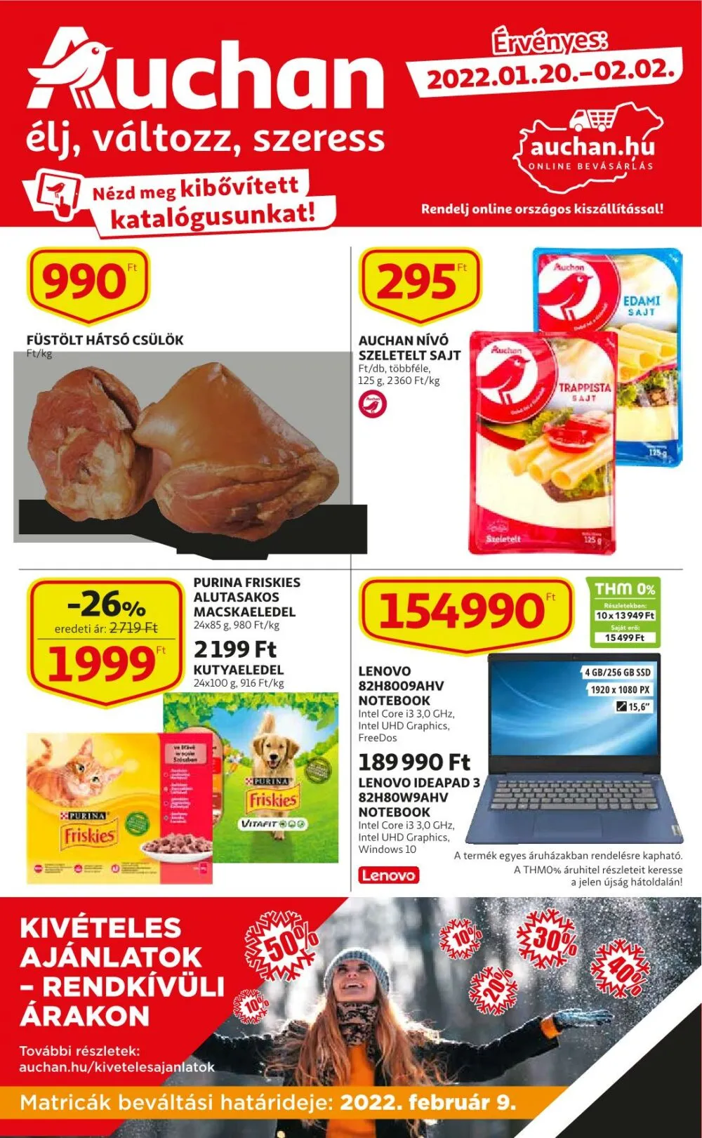 Auchan akciós újság 01.20–01.26