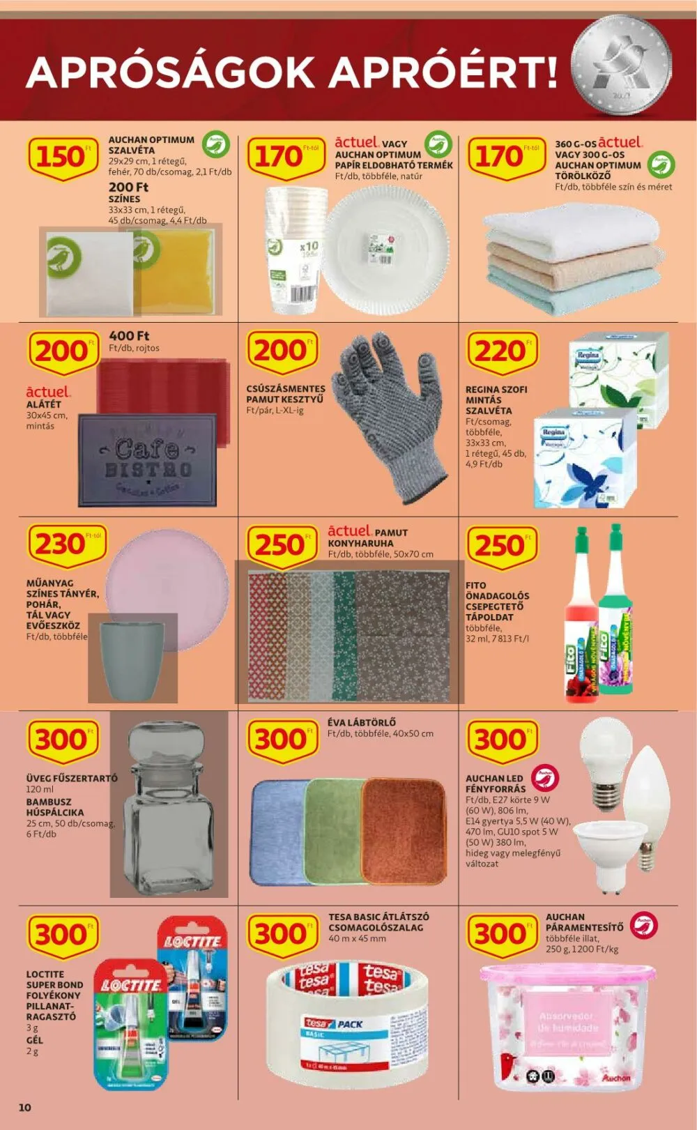 Auchan akciós újság 01.20–01.26 – 10. oldal