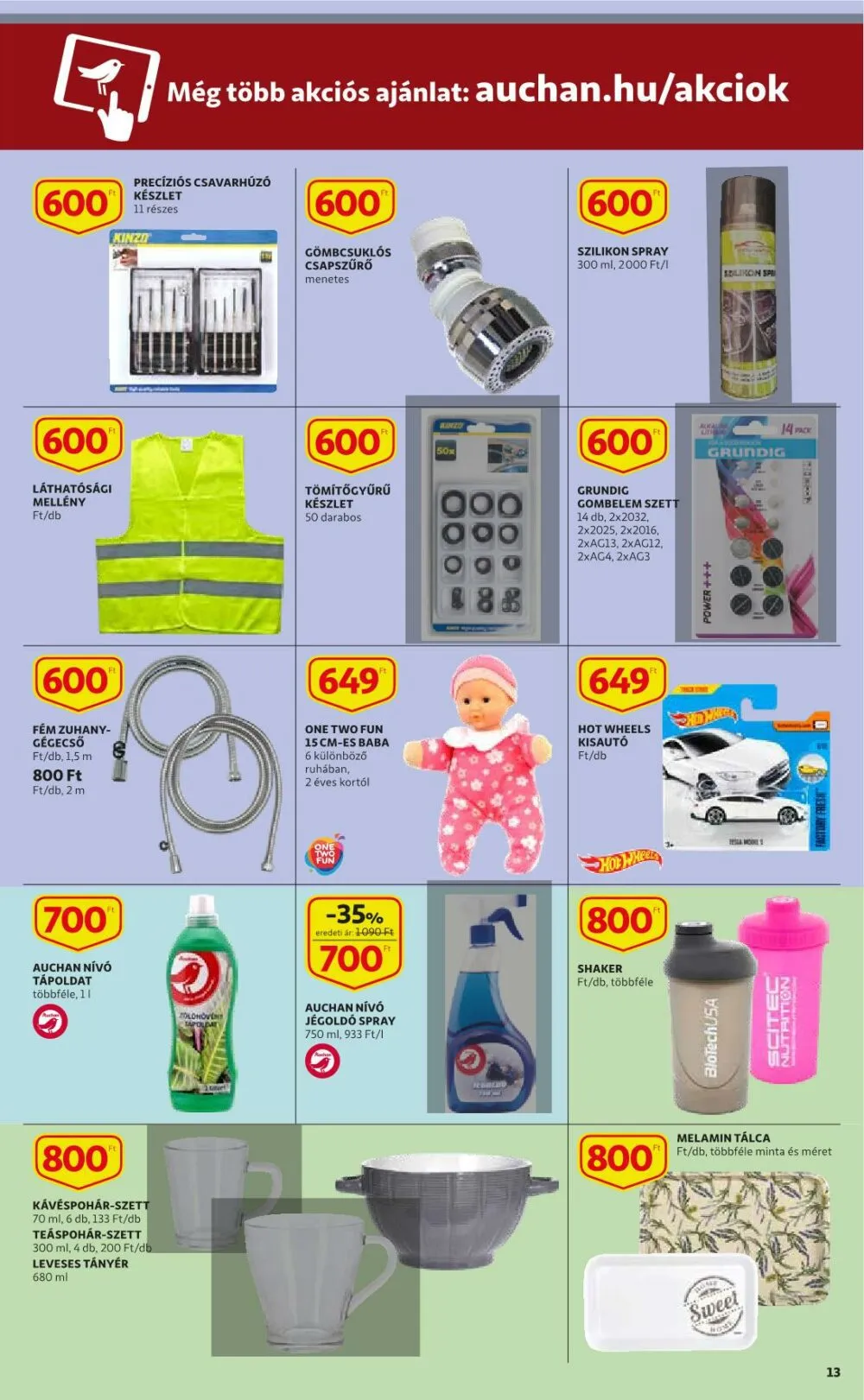 Auchan akciós újság 01.20–01.26 – 13. oldal