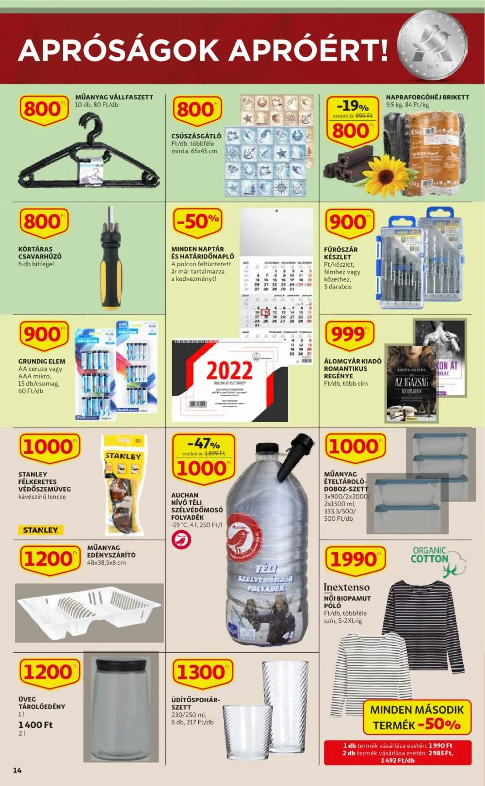 Auchan akciós újság 01.20–01.26 – 14. oldal