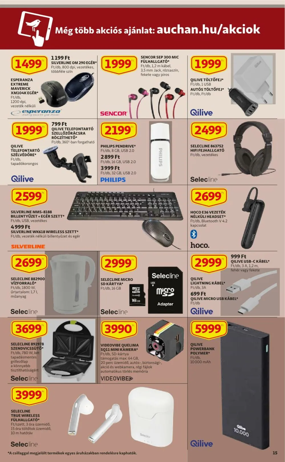 Auchan akciós újság 01.20–01.26 – 15. oldal