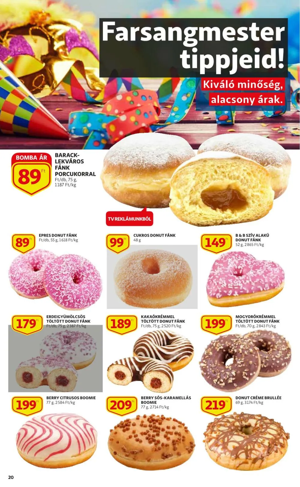 Auchan akciós újság 01.20–01.26 – 20. oldal