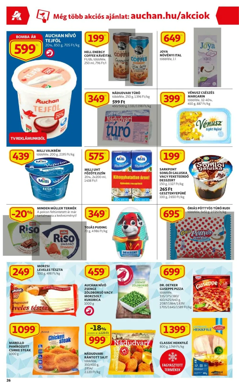 Auchan akciós újság 01.20–01.26 – 26. oldal