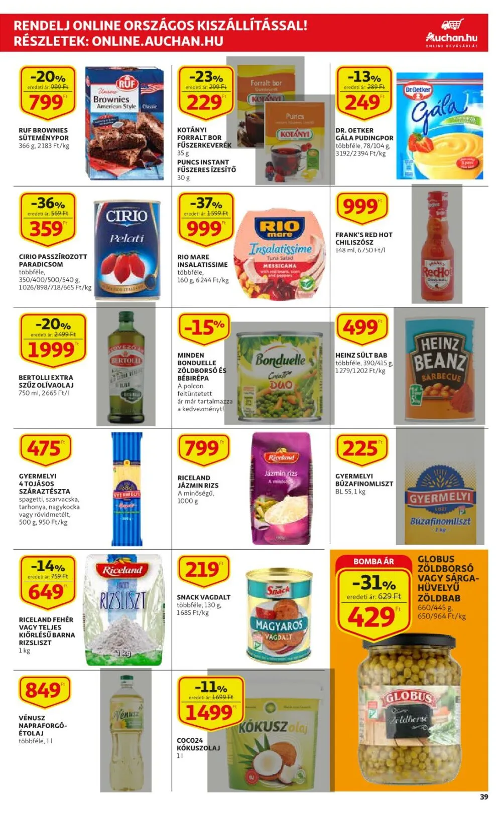 Auchan akciós újság 01.20–01.26 – 39. oldal
