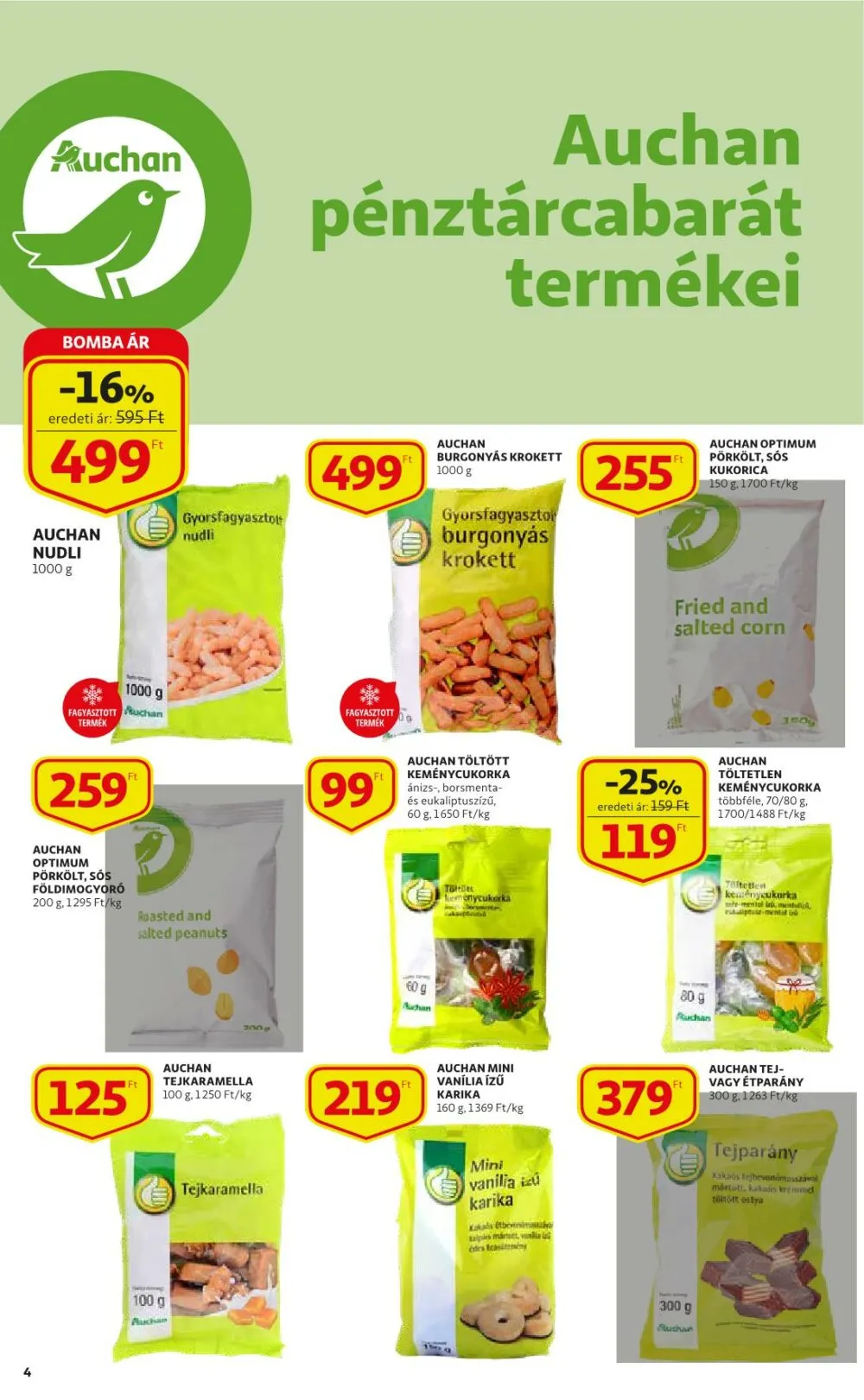 Auchan akciós újság 01.20–01.26 – 4. oldal